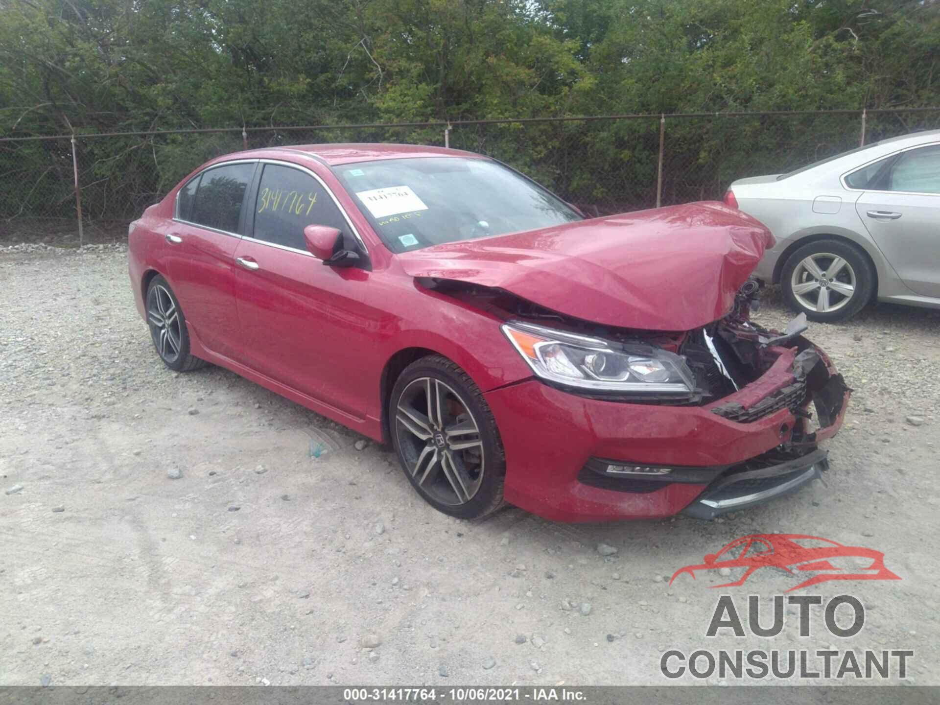HONDA ACCORD SEDAN 2017 - 1HGCR2F15HA070230