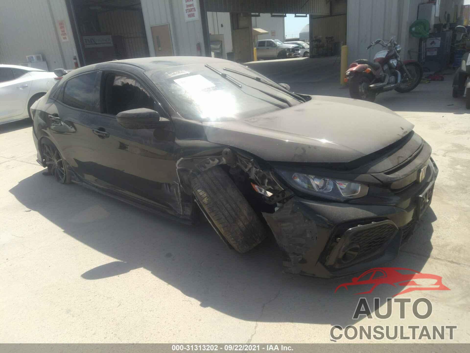 HONDA CIVIC HATCHBACK 2018 - SHHFK7G48JU206044