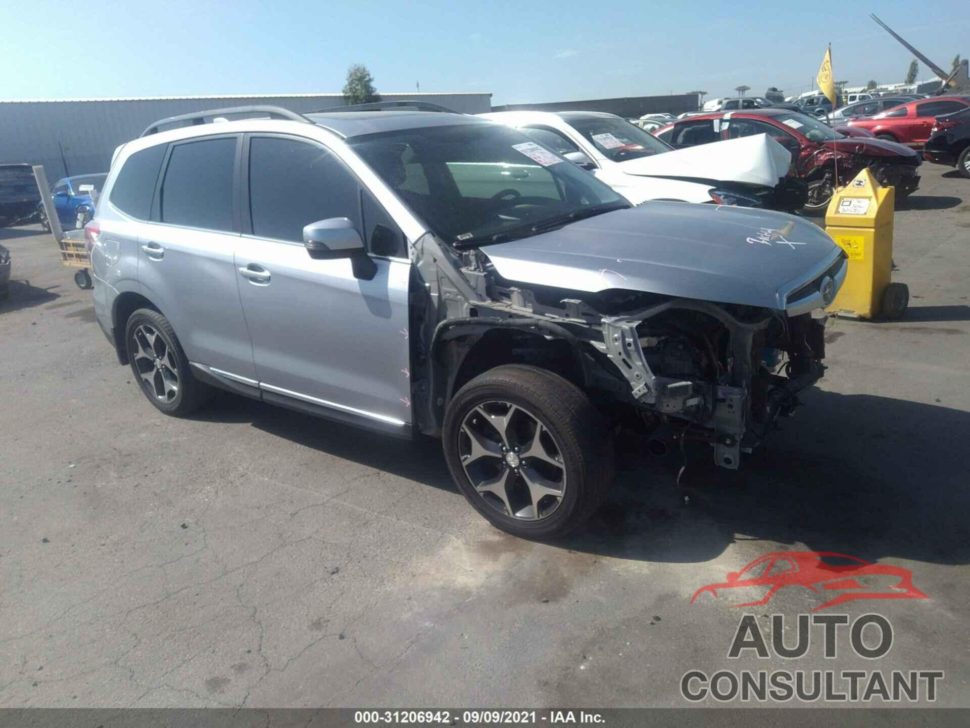 SUBARU FORESTER 2016 - JF2SJGVC5GH455537