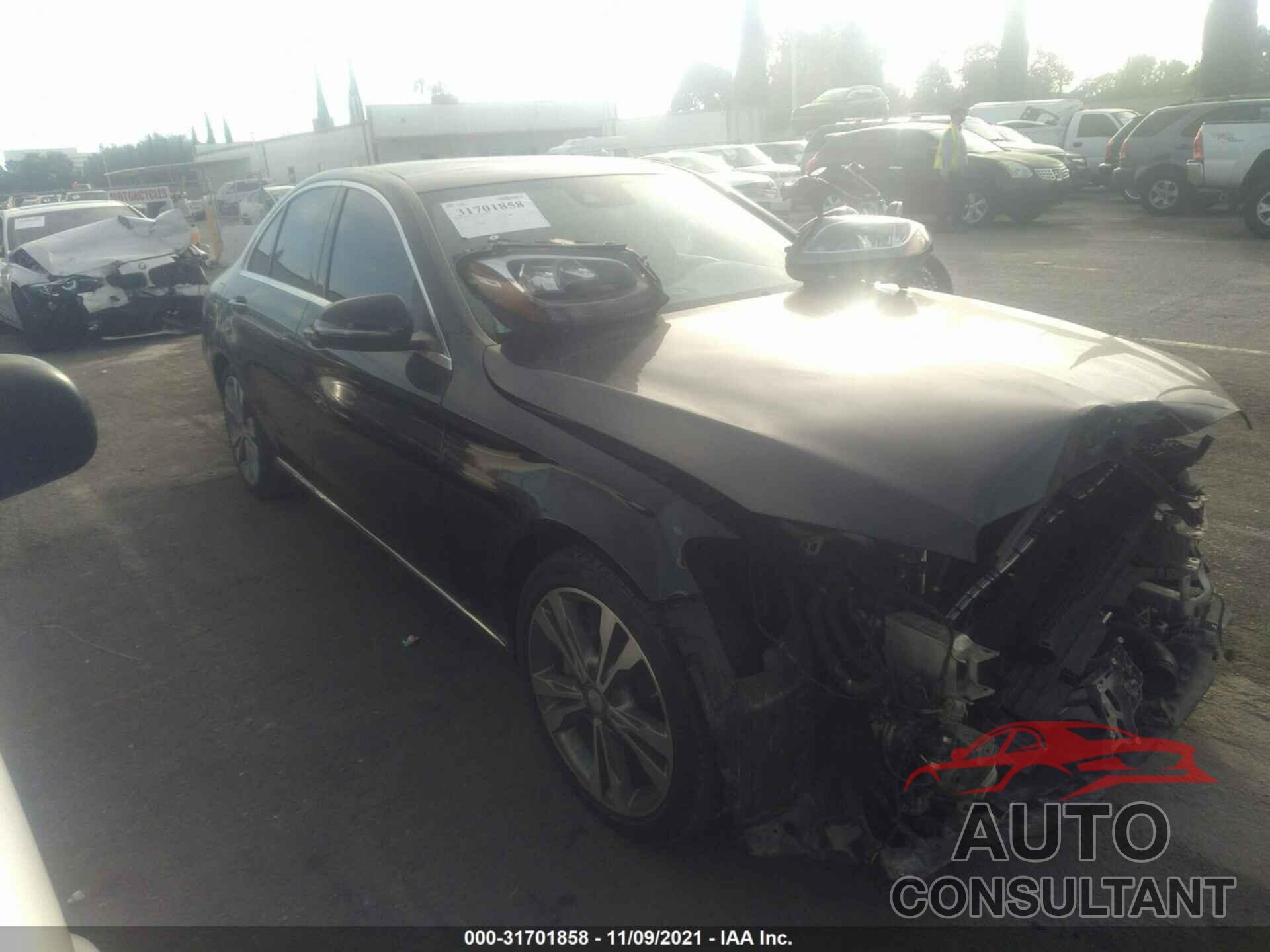 MERCEDES-BENZ C-CLASS 2017 - 55SWF4JB3HU189349
