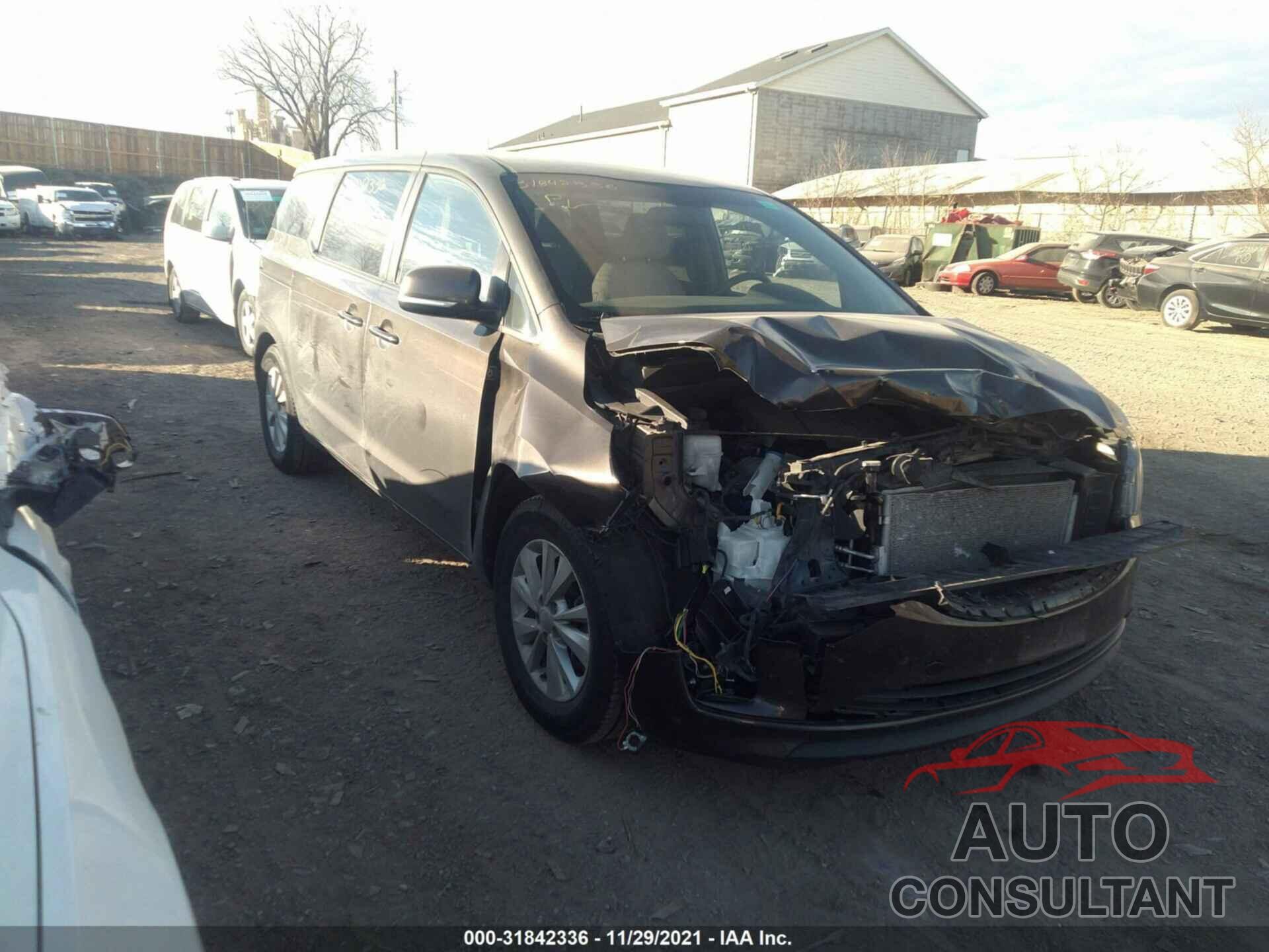 KIA SEDONA 2017 - KNDMB5C12H6225431