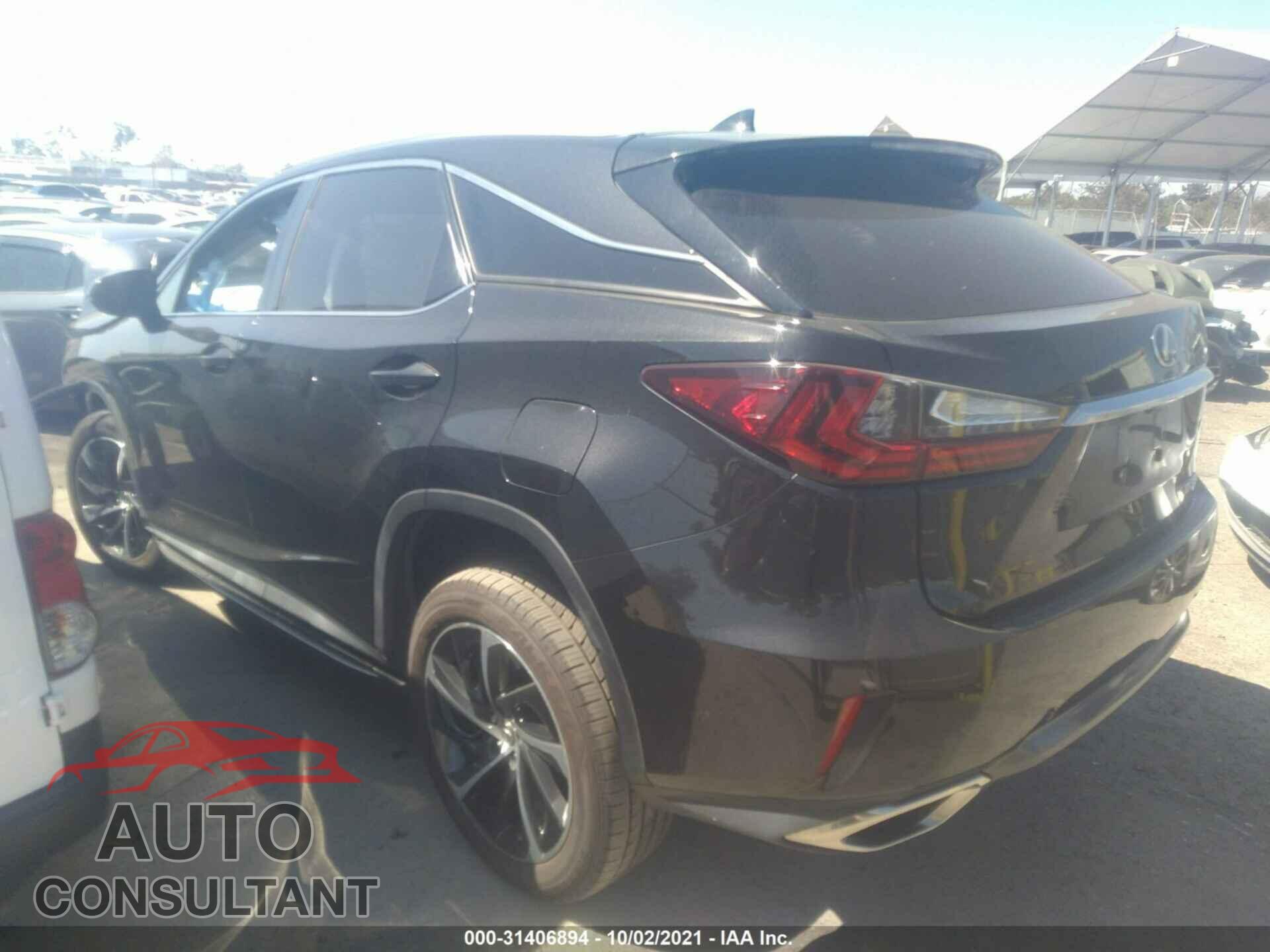 LEXUS RX 2017 - 2T2ZZMCA8HC042020