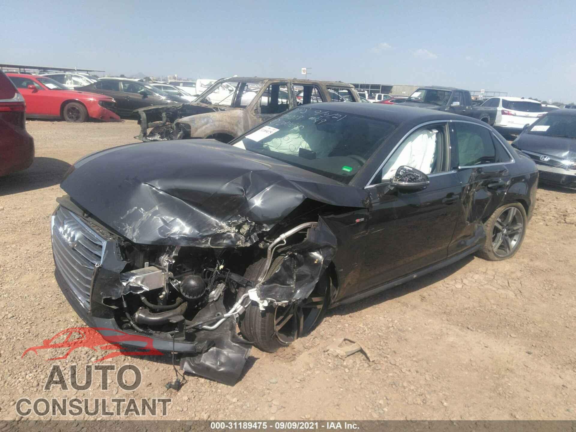 AUDI A4 2018 - WAULMAF42JN019457