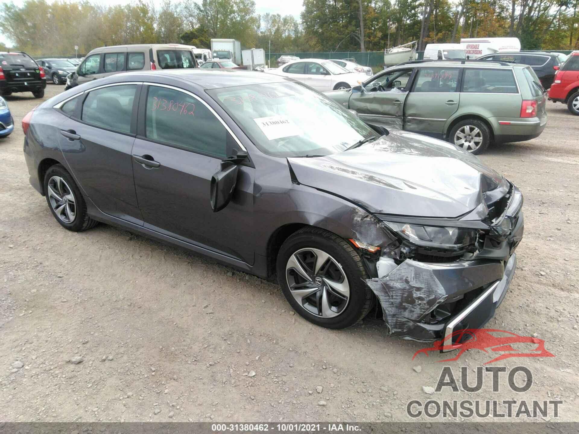 HONDA CIVIC SEDAN 2020 - 19XFC2F68LE215534