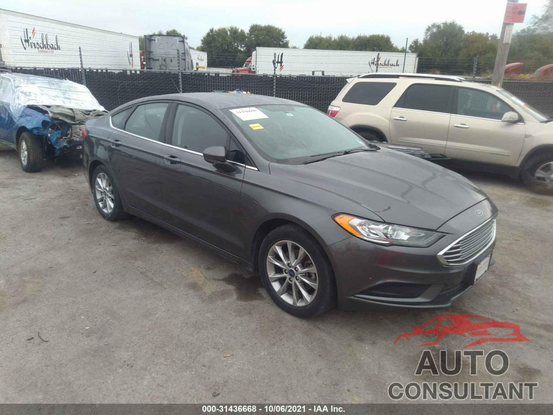FORD FUSION 2017 - 3FA6P0H73HR318364
