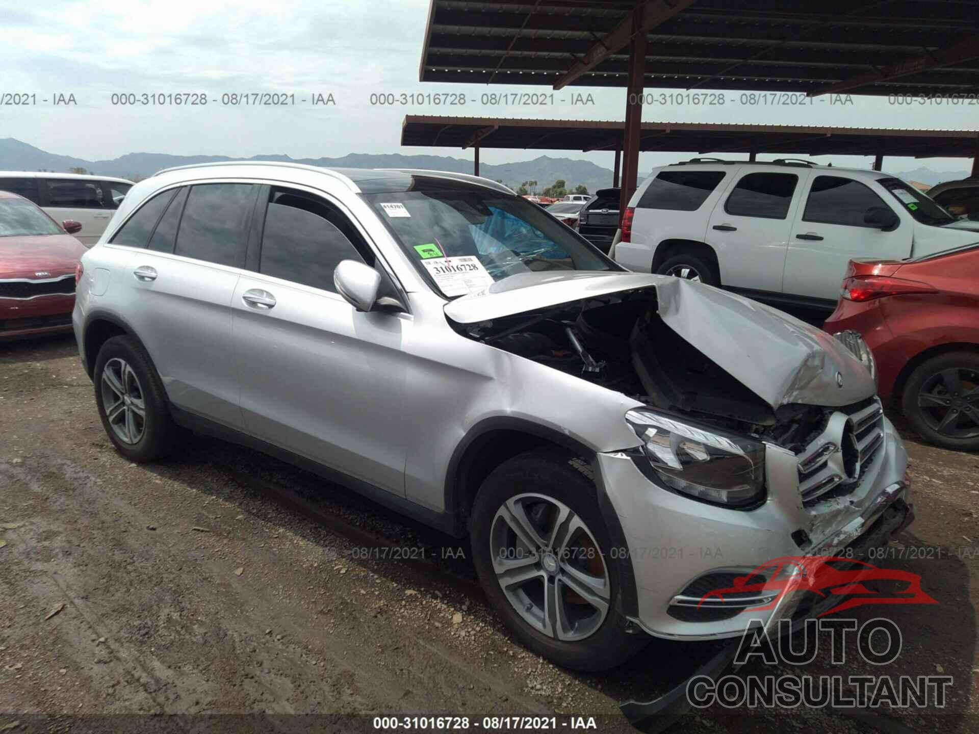 MERCEDES-BENZ GLC 2017 - WDC0G4JB5HF187807