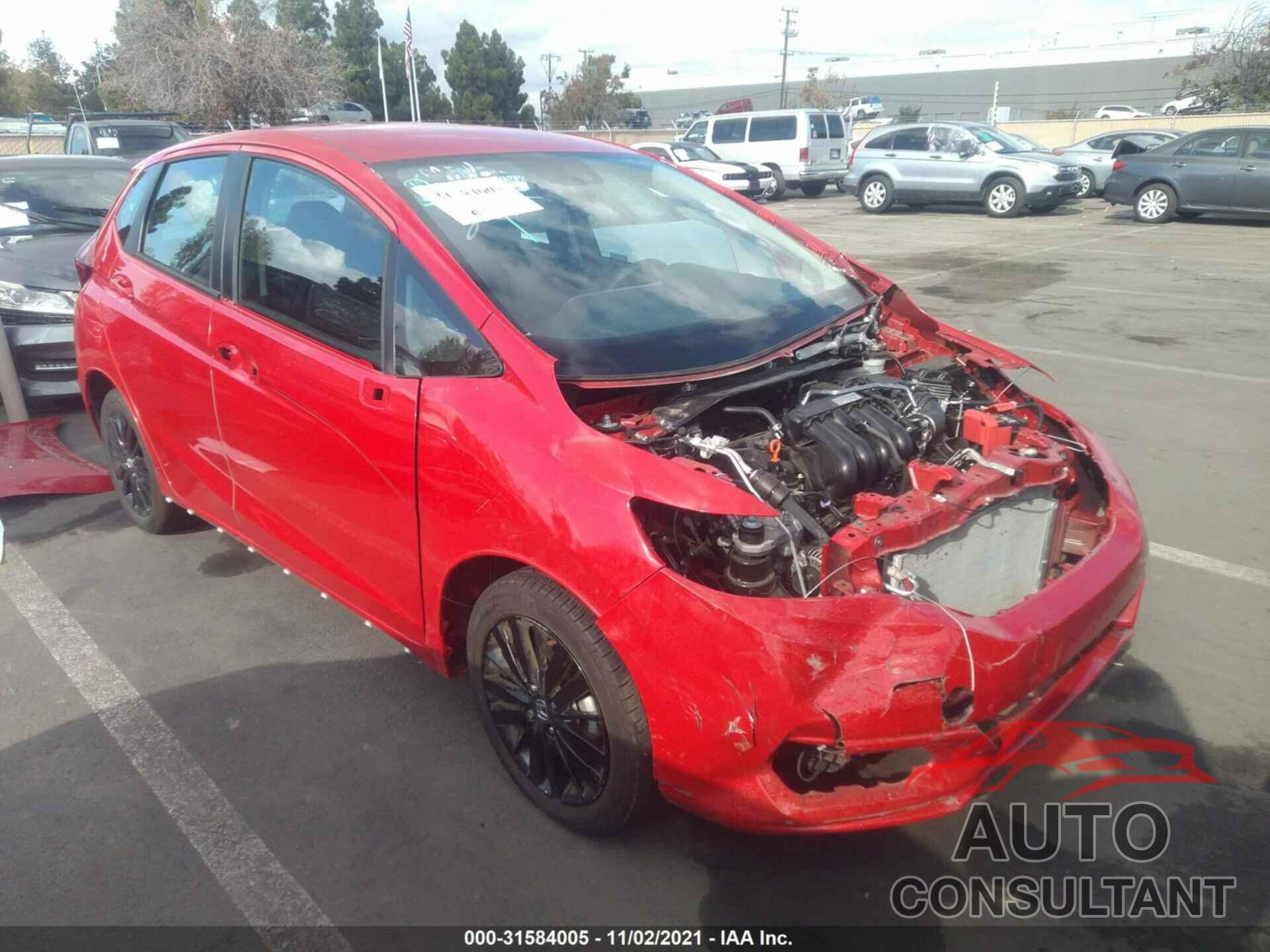 HONDA FIT 2019 - 3HGGK5H63KM747818