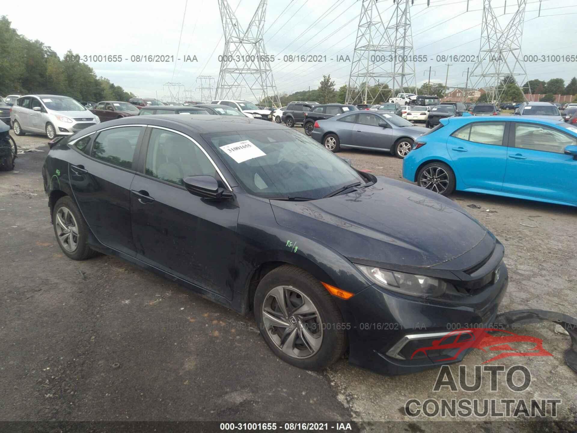 HONDA CIVIC SEDAN 2019 - 2HGFC2F6XKH563601