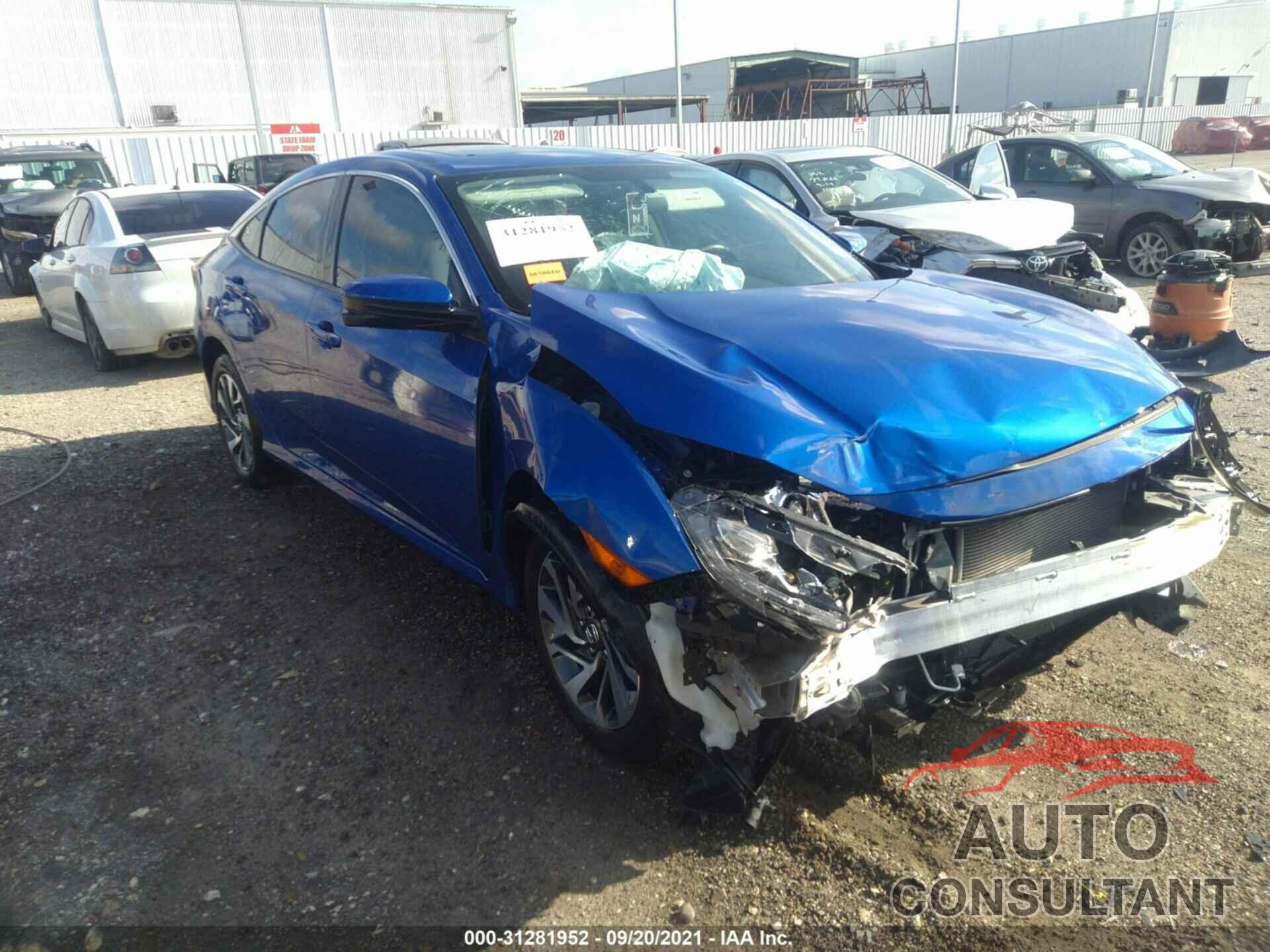 HONDA CIVIC SEDAN 2016 - 2HGFC2F71GH560313