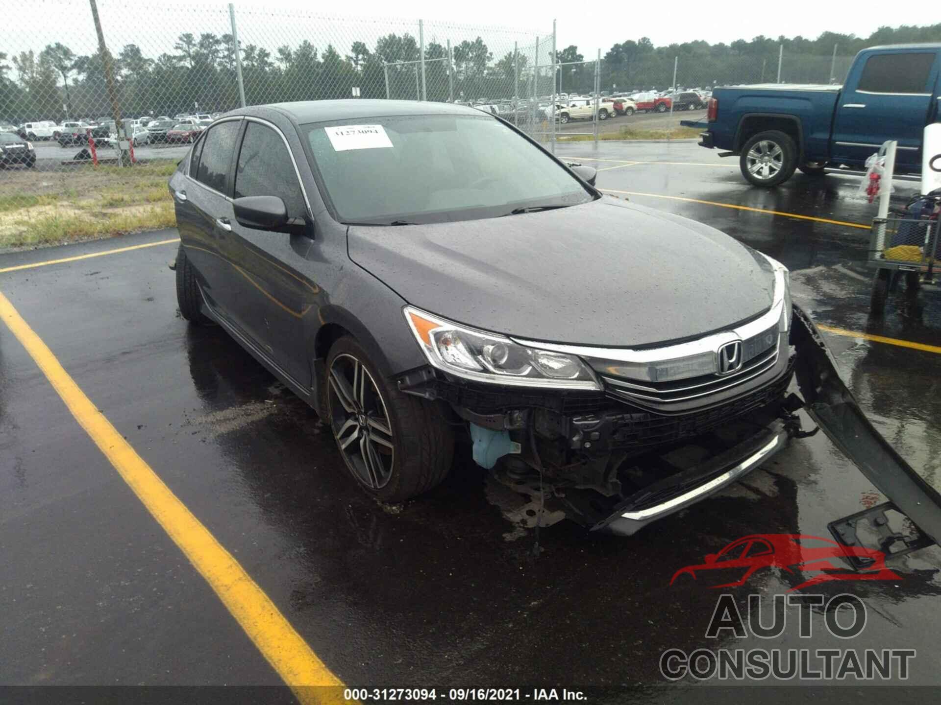 HONDA ACCORD SEDAN 2016 - 1HGCR2F59GA186595