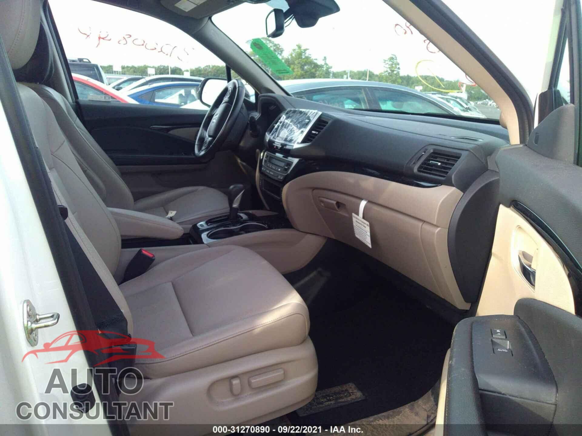 HONDA RIDGELINE 2019 - 5FPYK3F74KB033789
