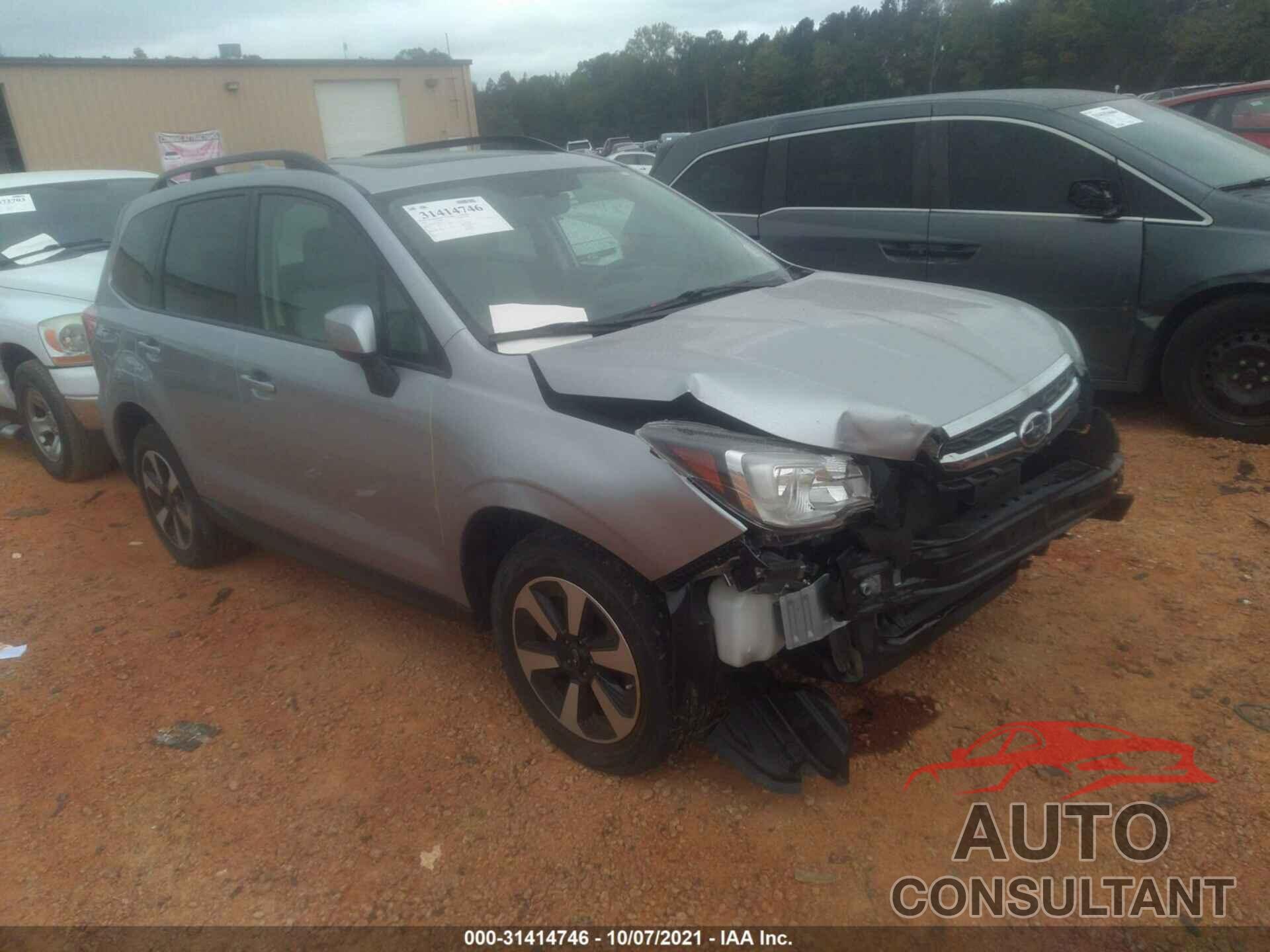 SUBARU FORESTER 2018 - JF2SJAEC0JH612430