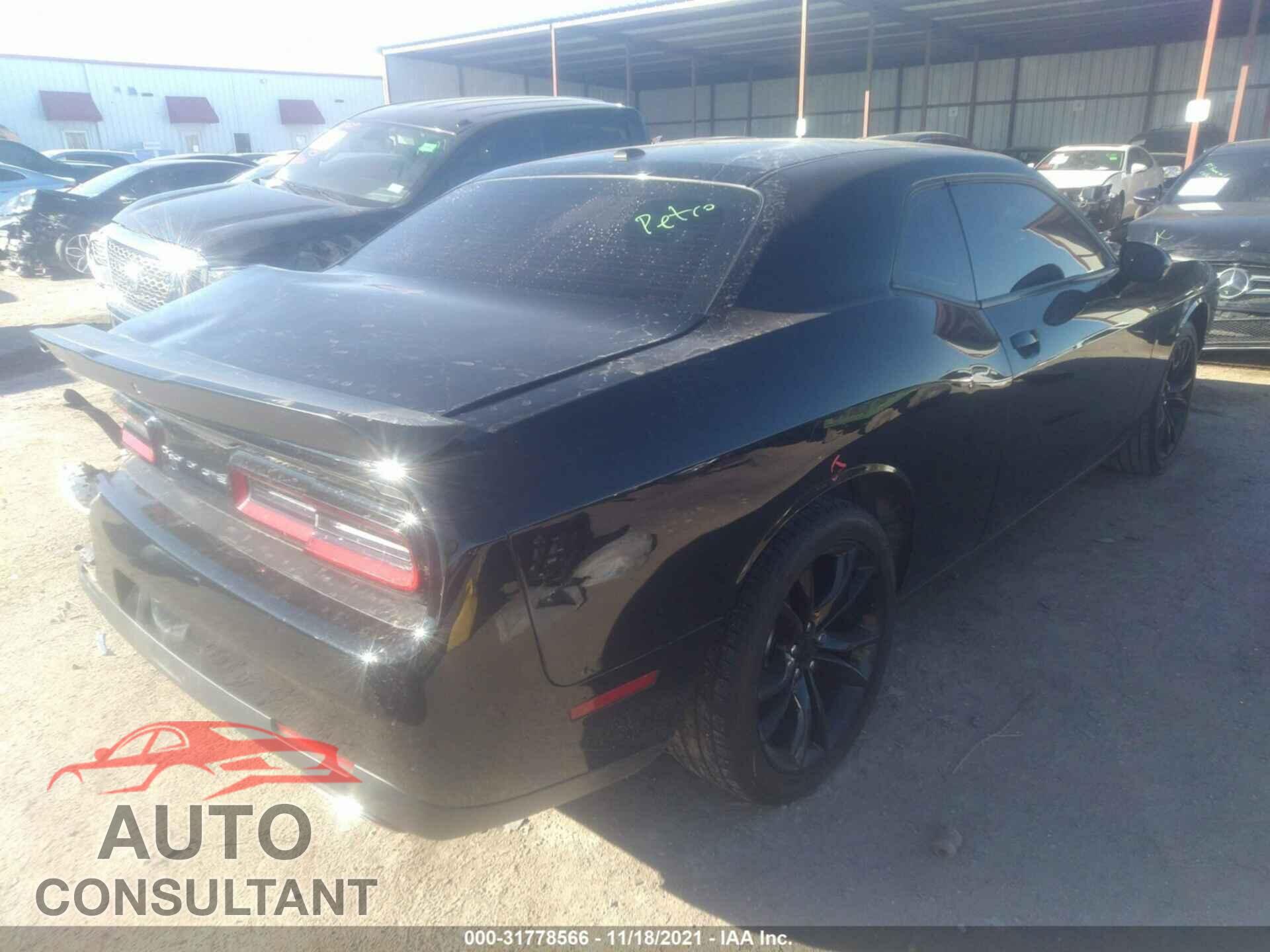 DODGE CHALLENGER 2016 - 2C3CDZAG6GH349563