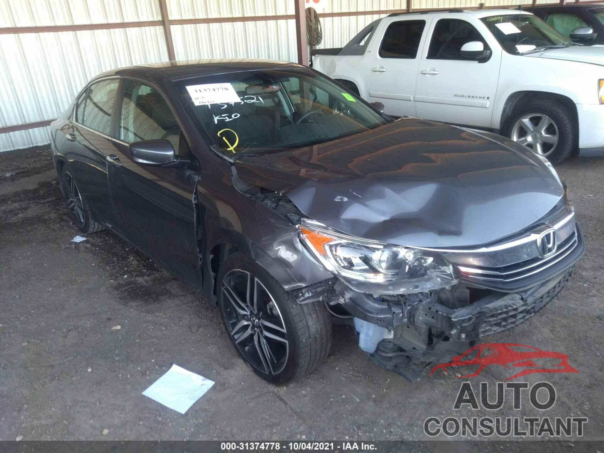 HONDA ACCORD SEDAN 2017 - 1HGCR2F32HA035033