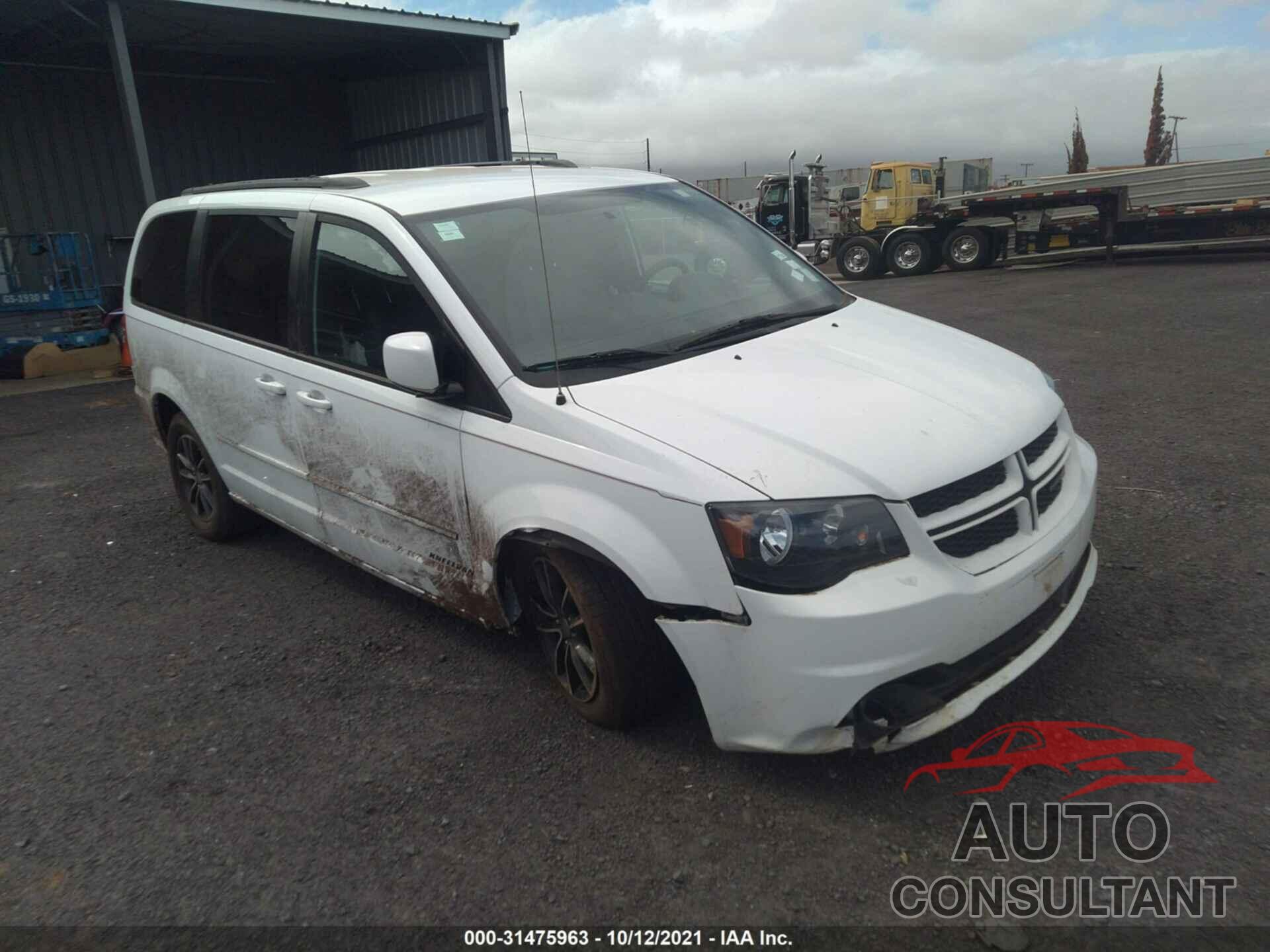 DODGE GRAND CARAVAN 2016 - 2C4RDGEG7GR242567