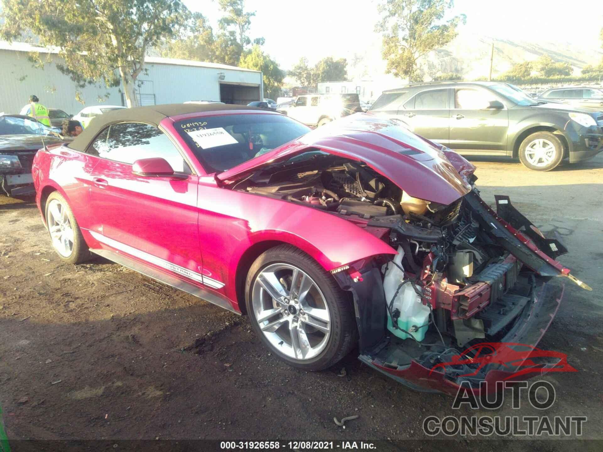 FORD MUSTANG 2019 - 1FATP8UH1K5130775