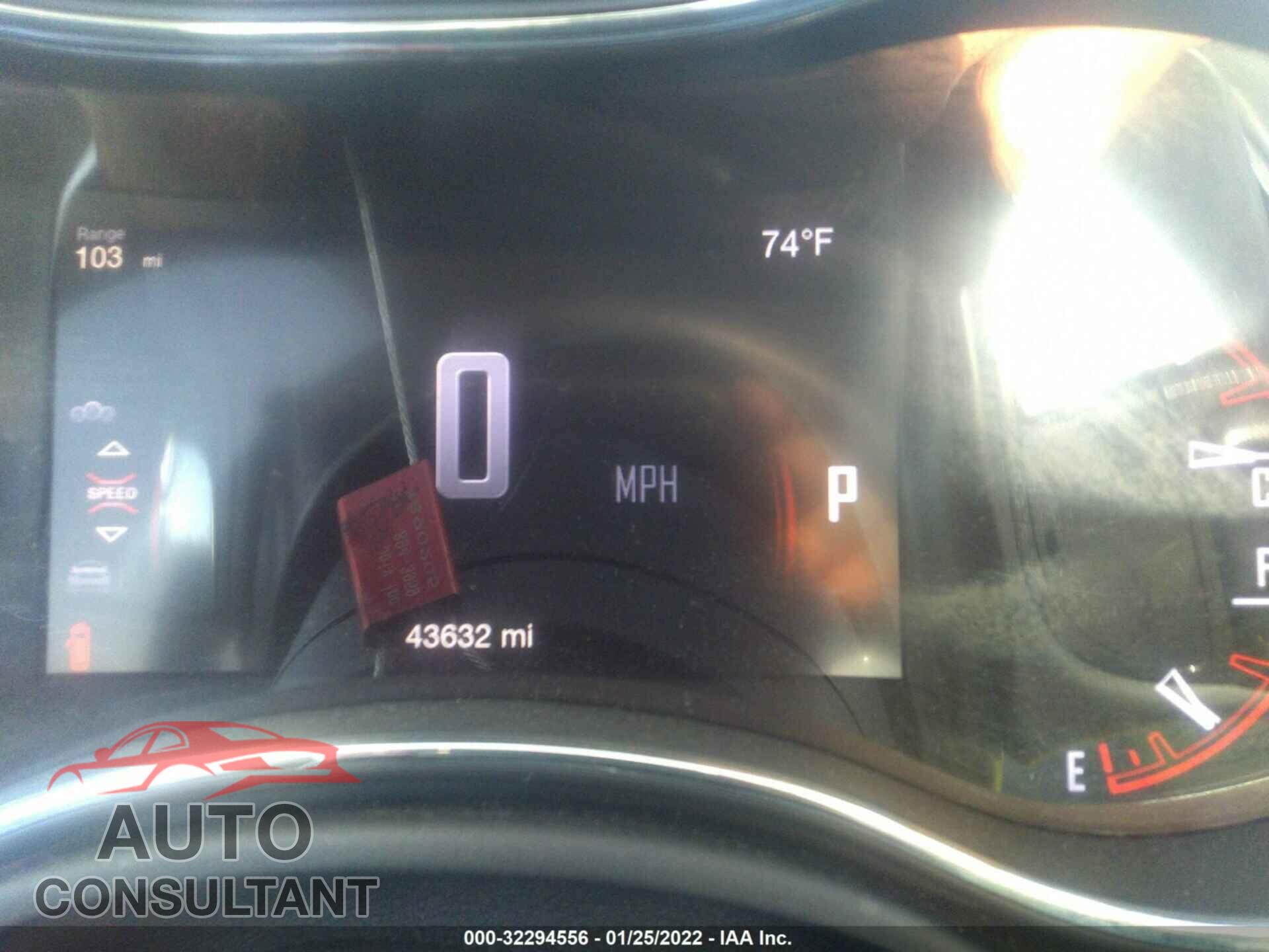 DODGE DURANGO 2017 - 1C4RDHDG9HC944780