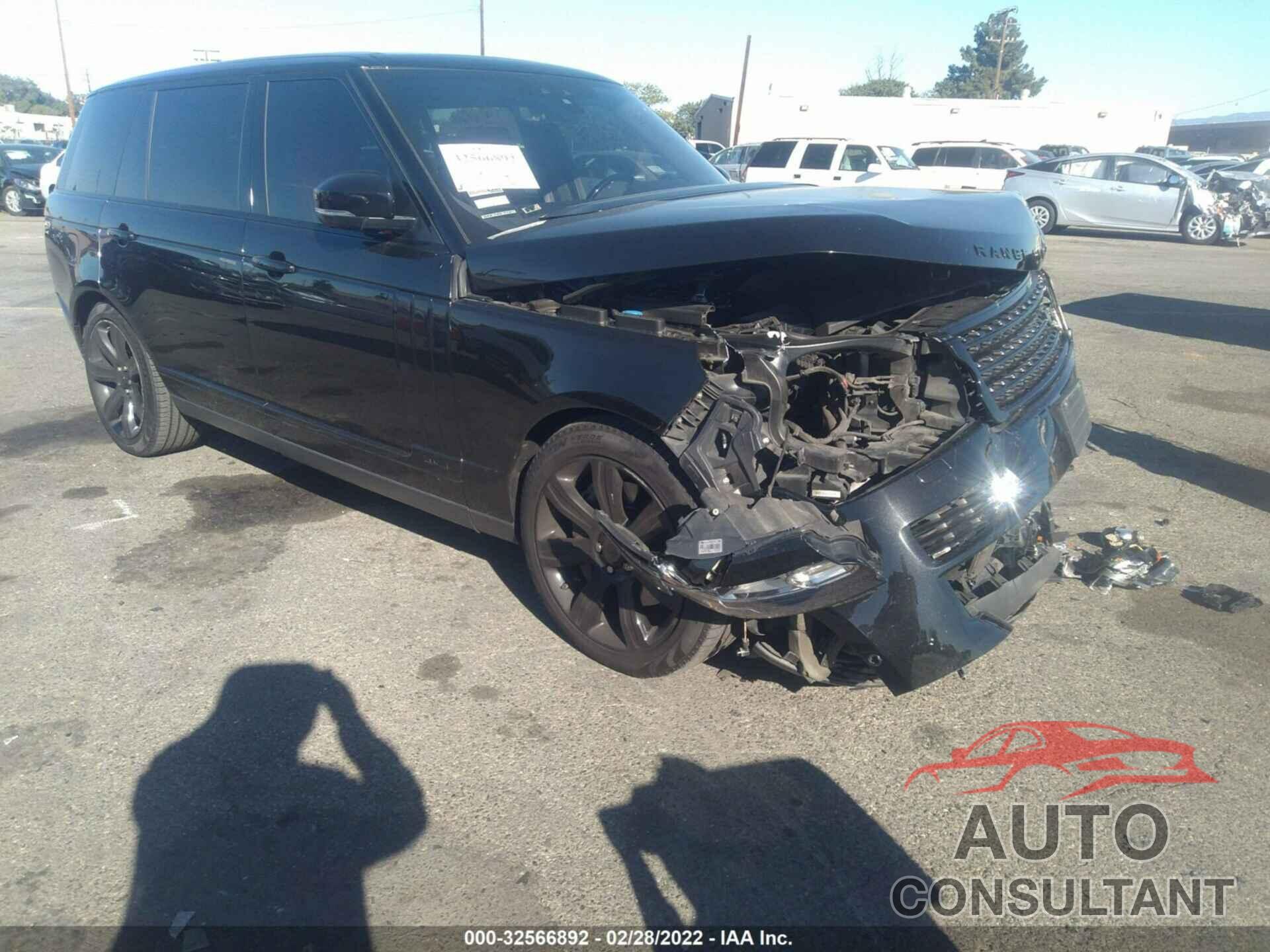 LAND ROVER RANGE ROVER 2017 - SALGV5FE2HA346808