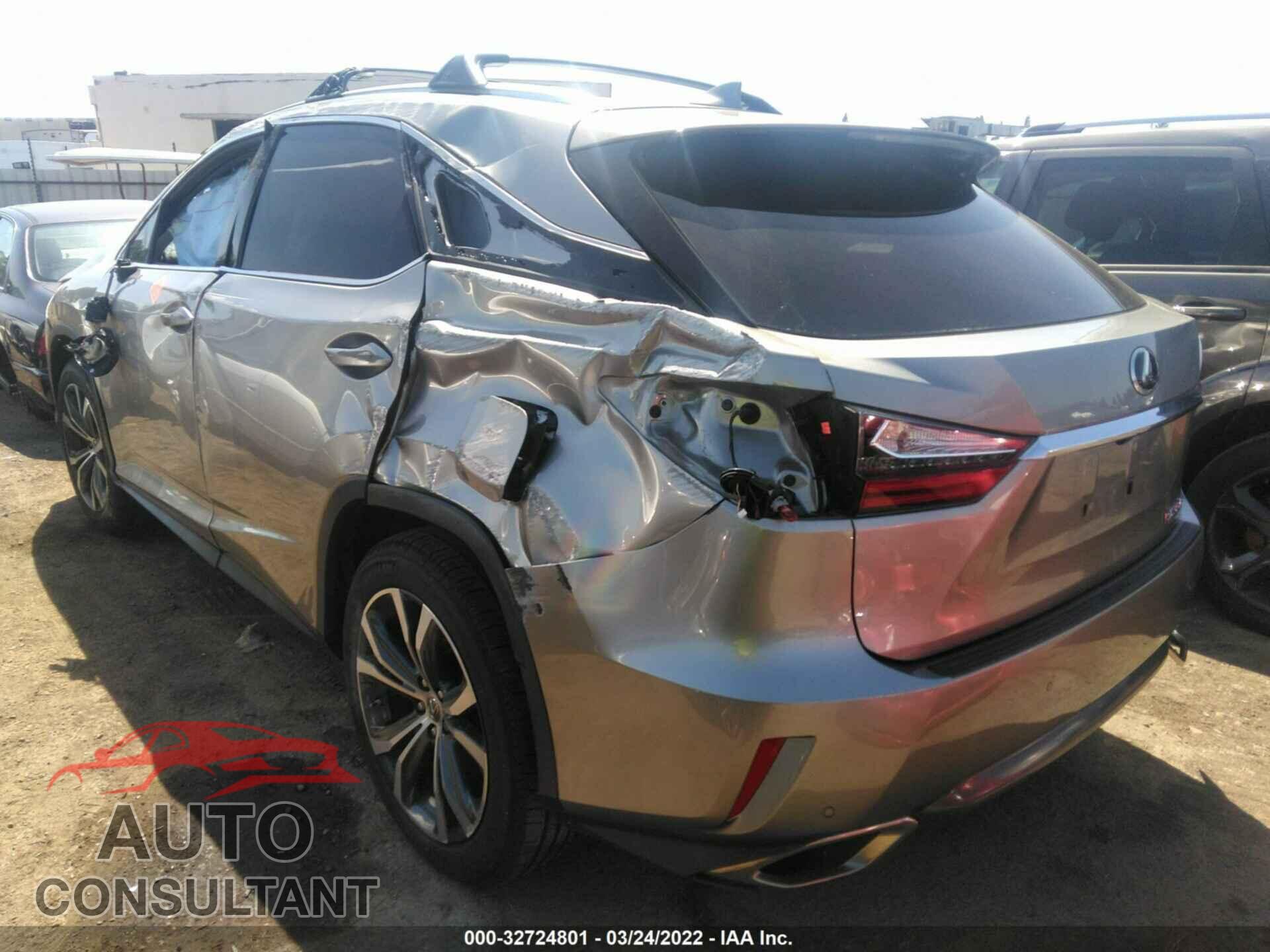 LEXUS RX 2017 - 2T2BZMCA3HC108717