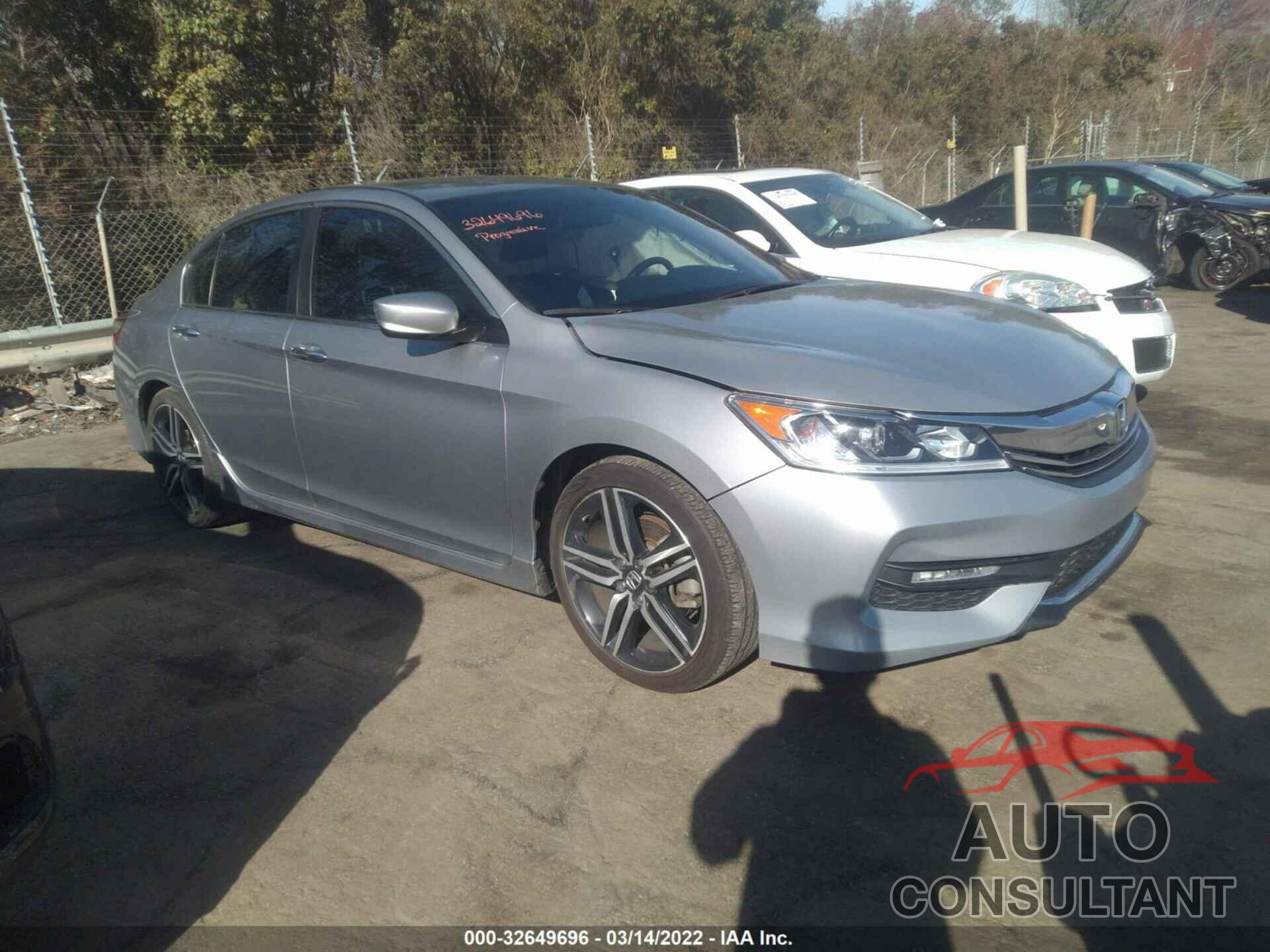 HONDA ACCORD SEDAN 2017 - 1HGCR2F18HA042129