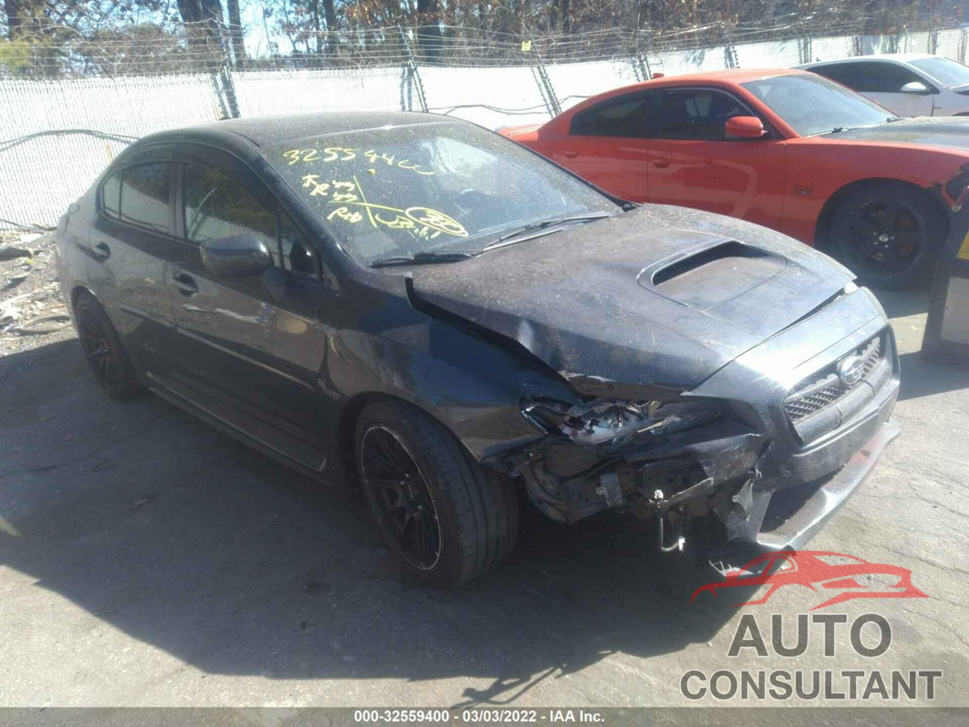 SUBARU WRX 2016 - JF1VA1F6XG9832607