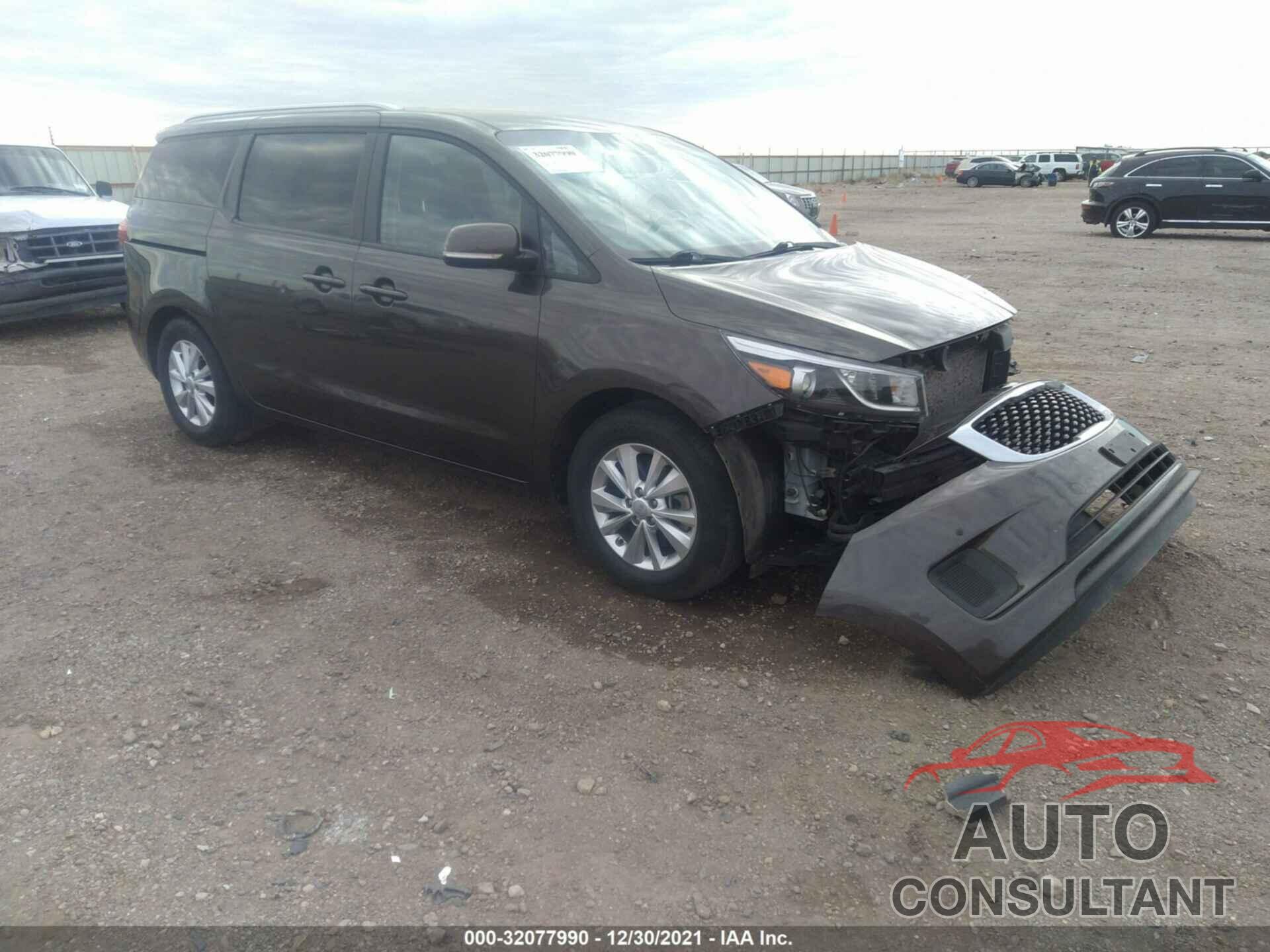 KIA SEDONA 2017 - KNDMB5C16H6339769