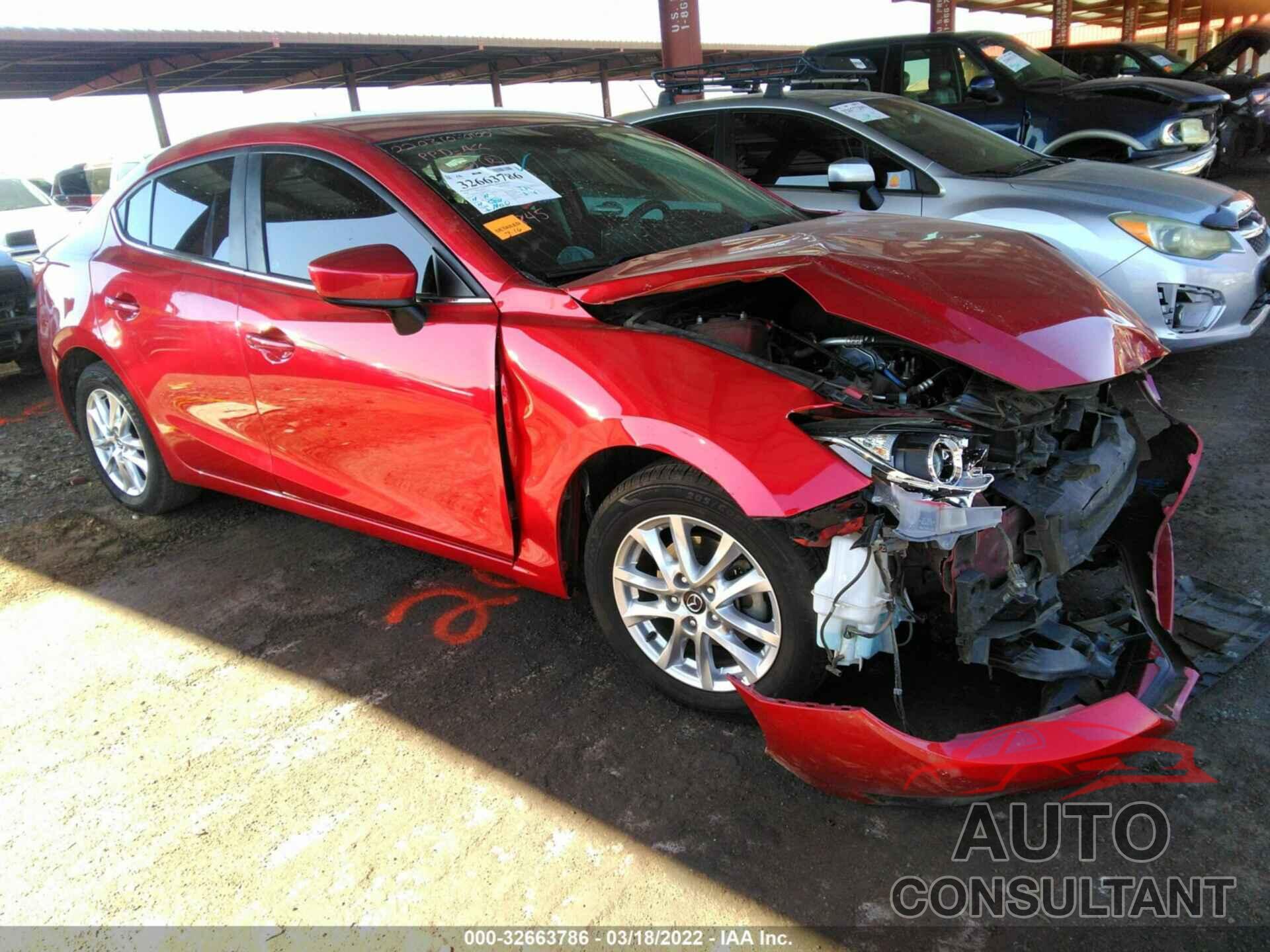 MAZDA MAZDA3 2016 - 3MZBM1U76GM306845