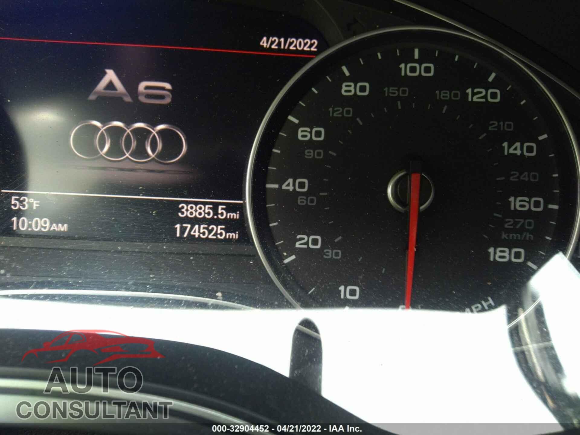 AUDI A6 2016 - WAUFMAFC4GN061433
