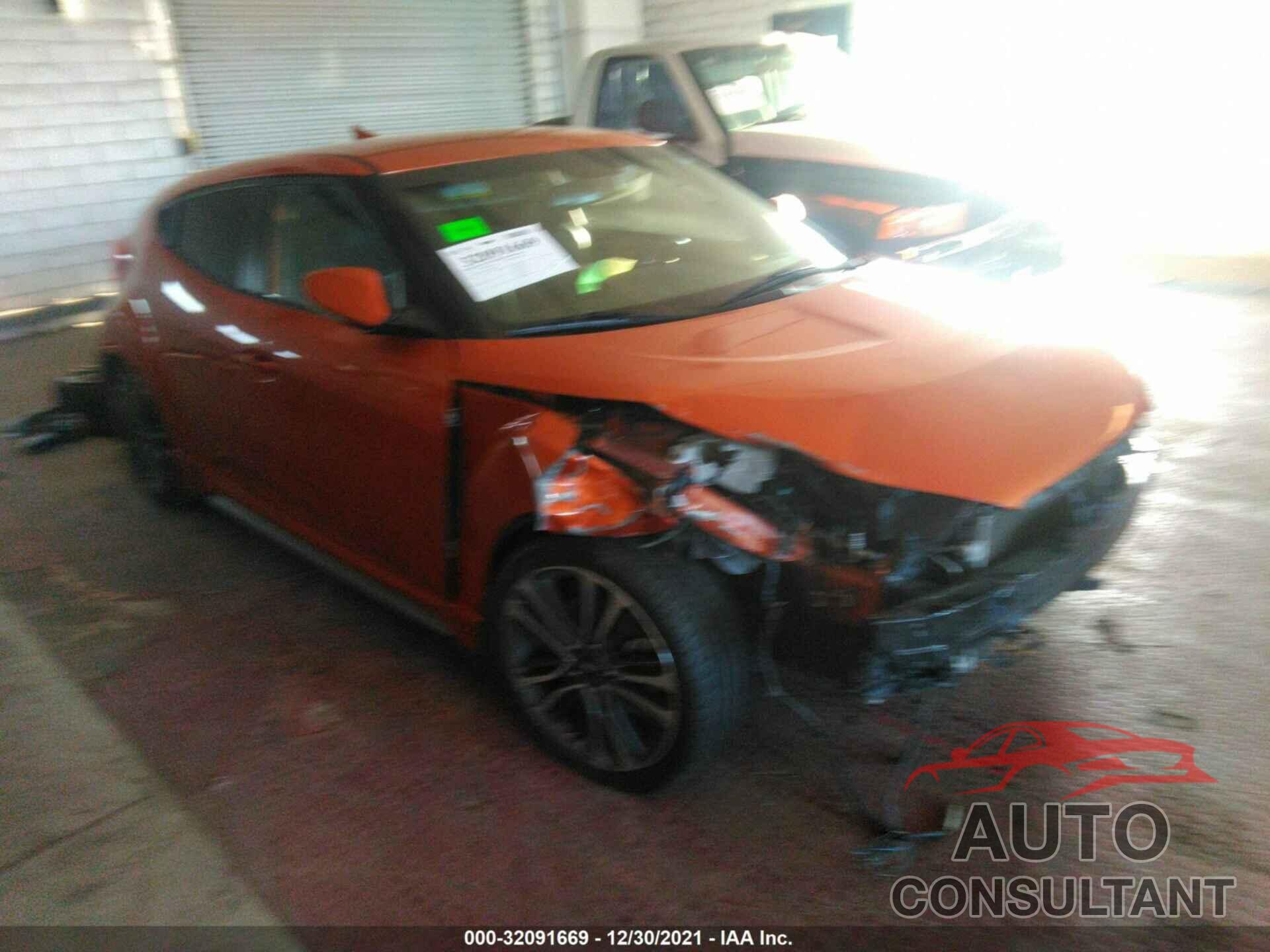 HYUNDAI VELOSTER 2016 - KMHTC6AE7GU263439