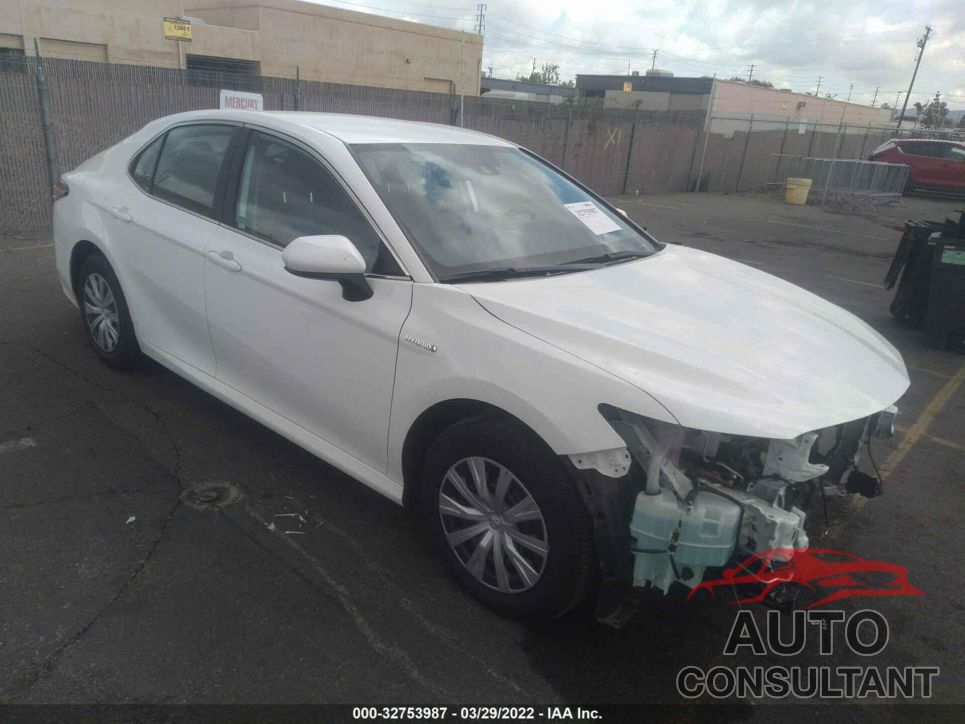 TOYOTA CAMRY 2020 - 4T1C31AK4LU539515