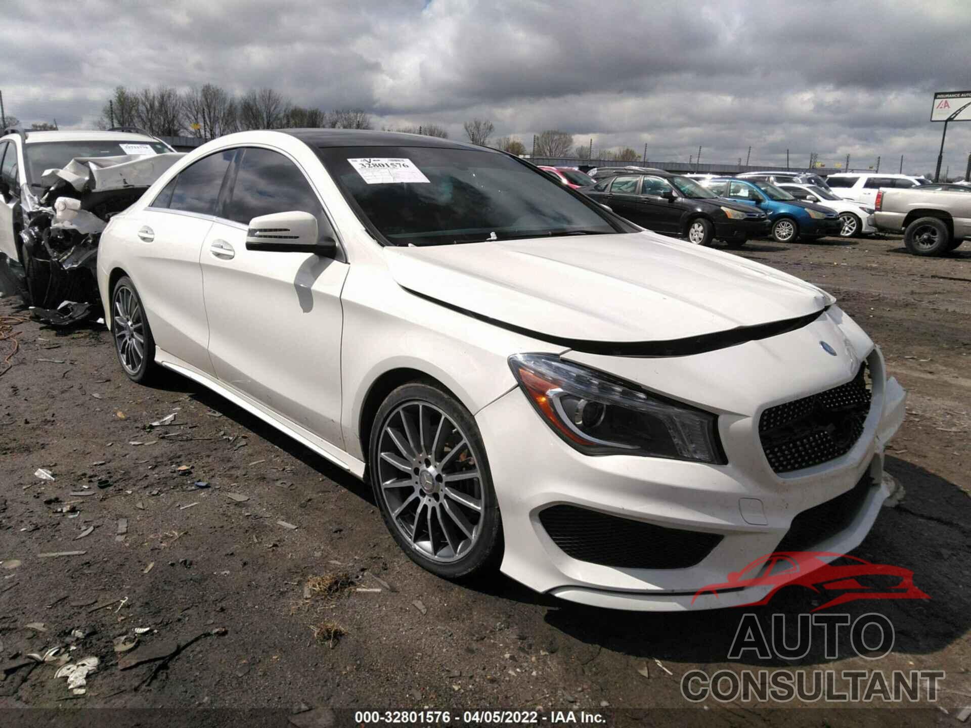 MERCEDES-BENZ CLA 2016 - WDDSJ4GB5GN325413