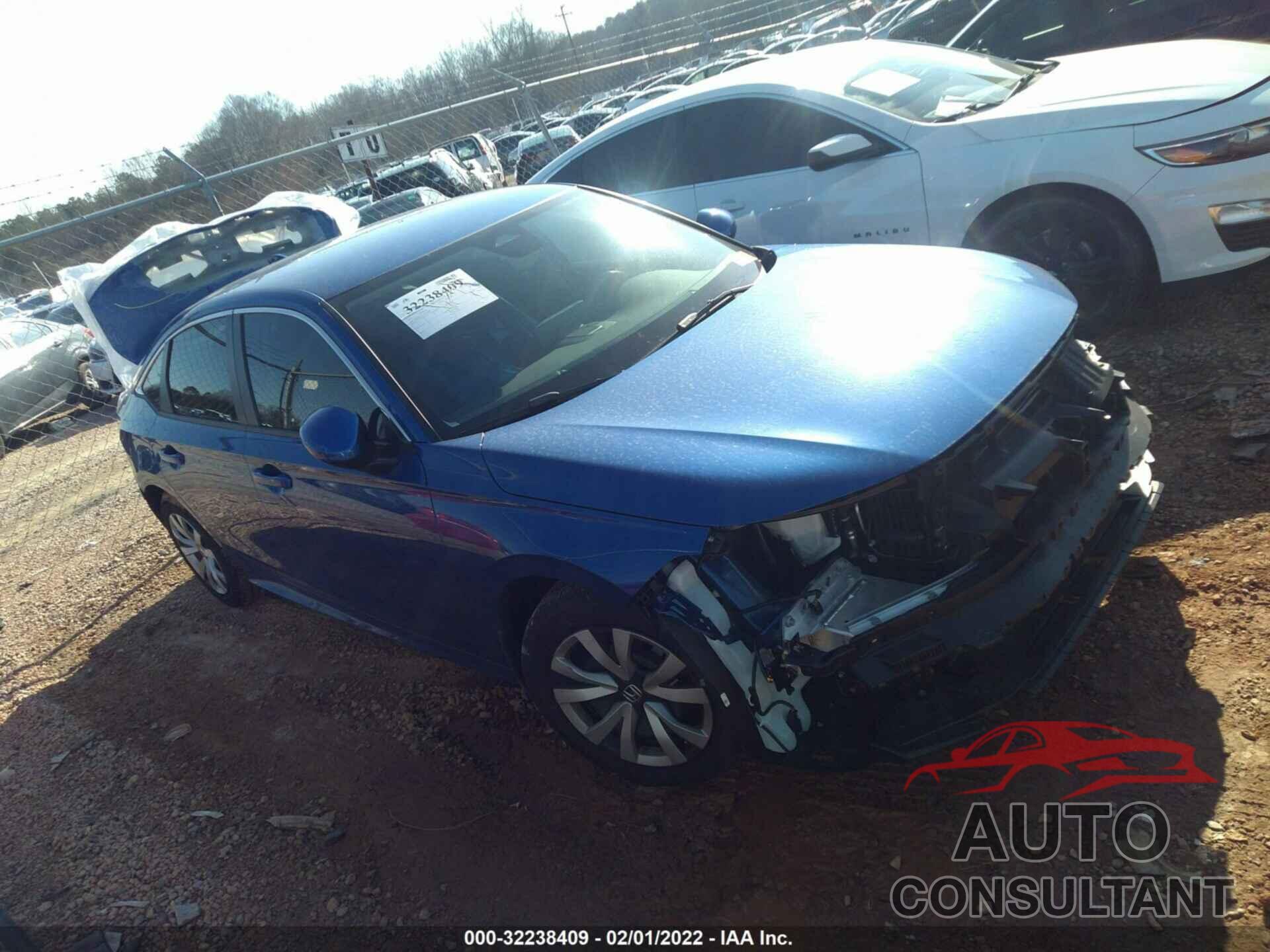 HONDA CIVIC SEDAN 2022 - 2HGFE2F23NH529298