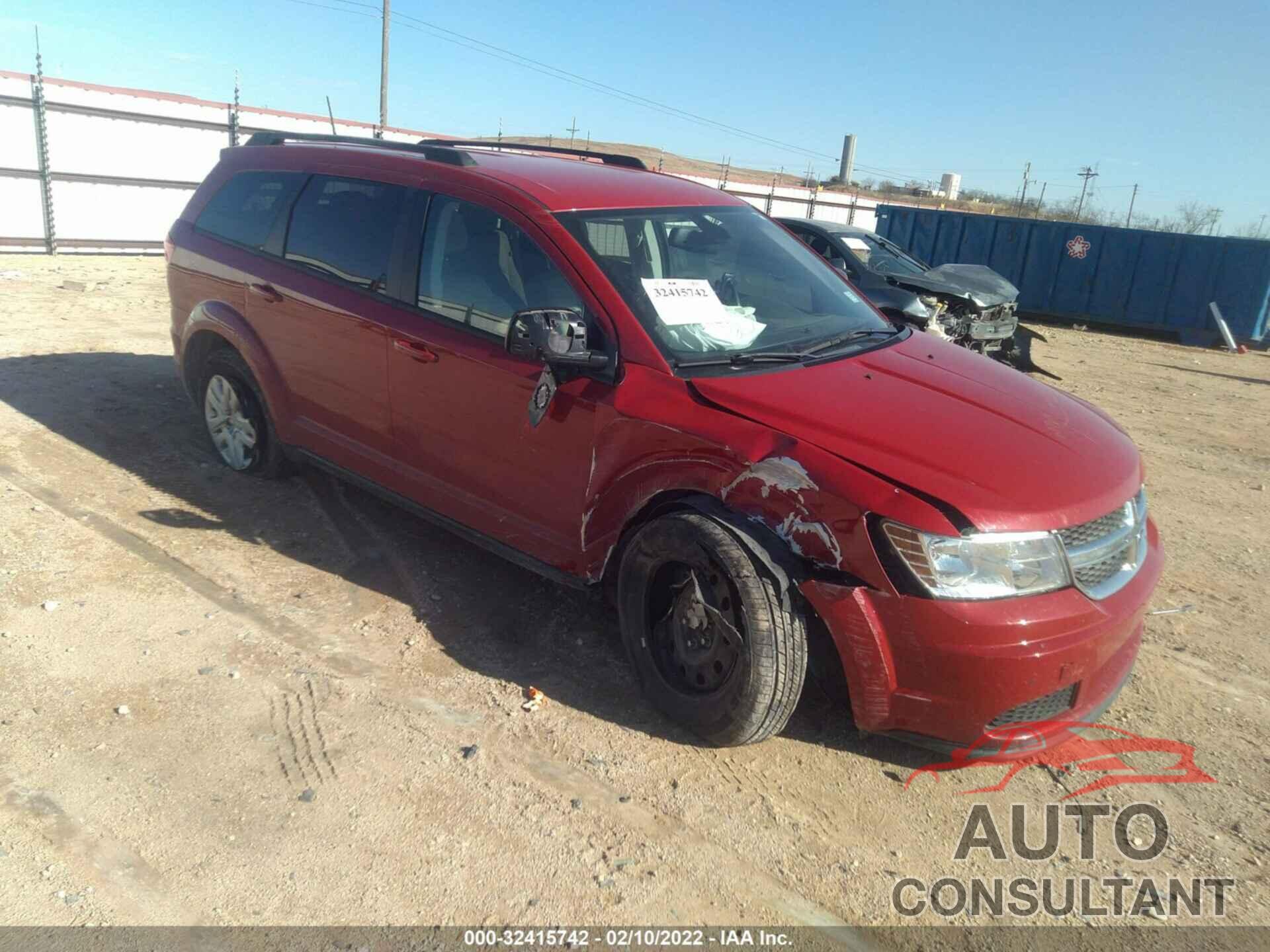DODGE JOURNEY 2018 - 3C4PDCAB9JT427895