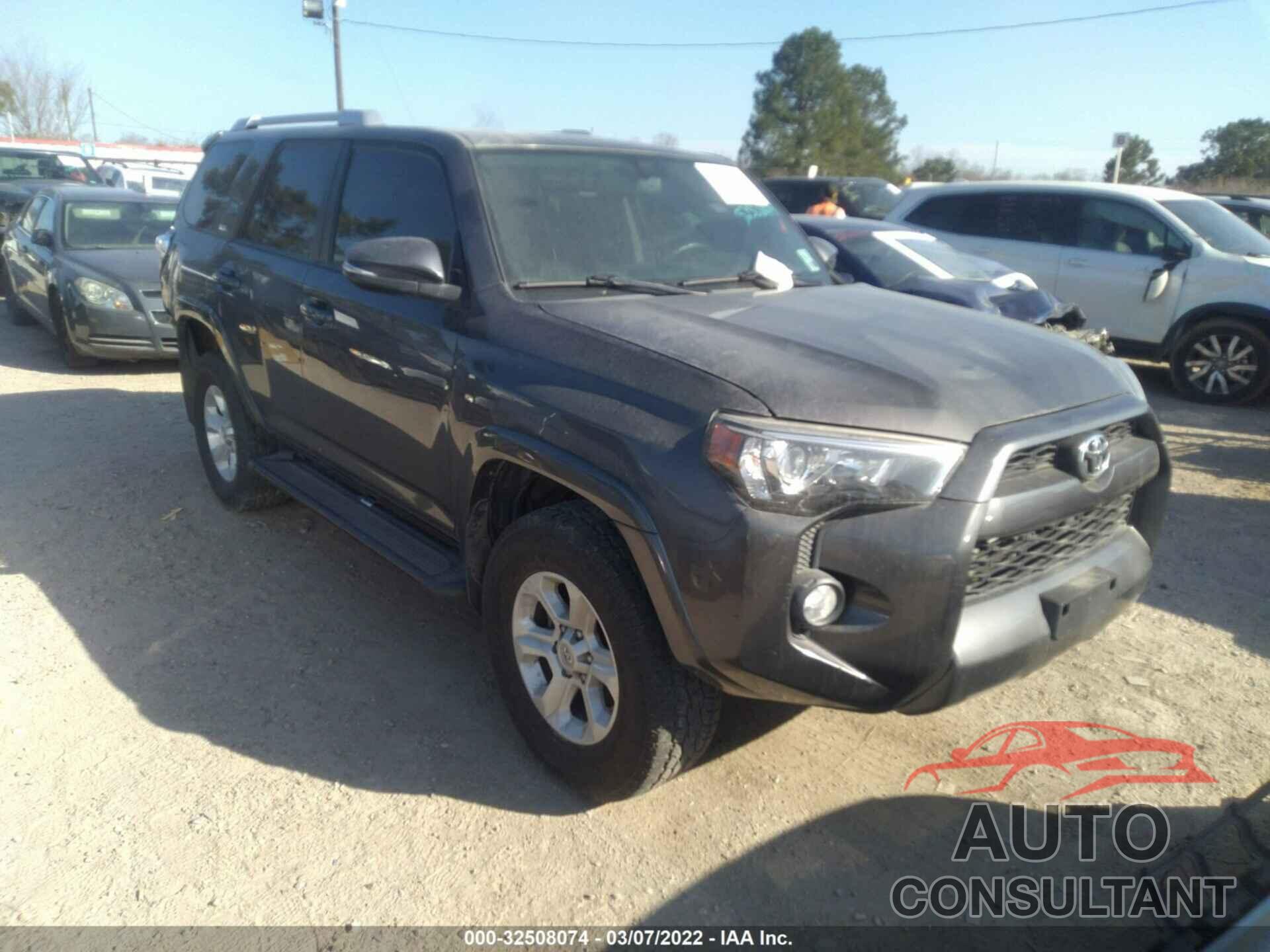 TOYOTA 4RUNNER 2016 - JTEZU5JR9G5122435