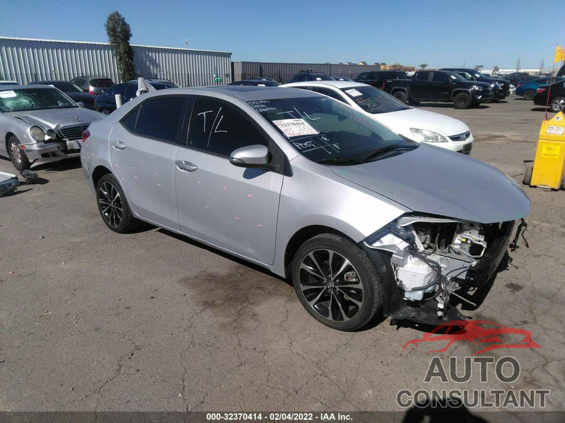 TOYOTA COROLLA 2017 - 2T1BURHE4HC805292