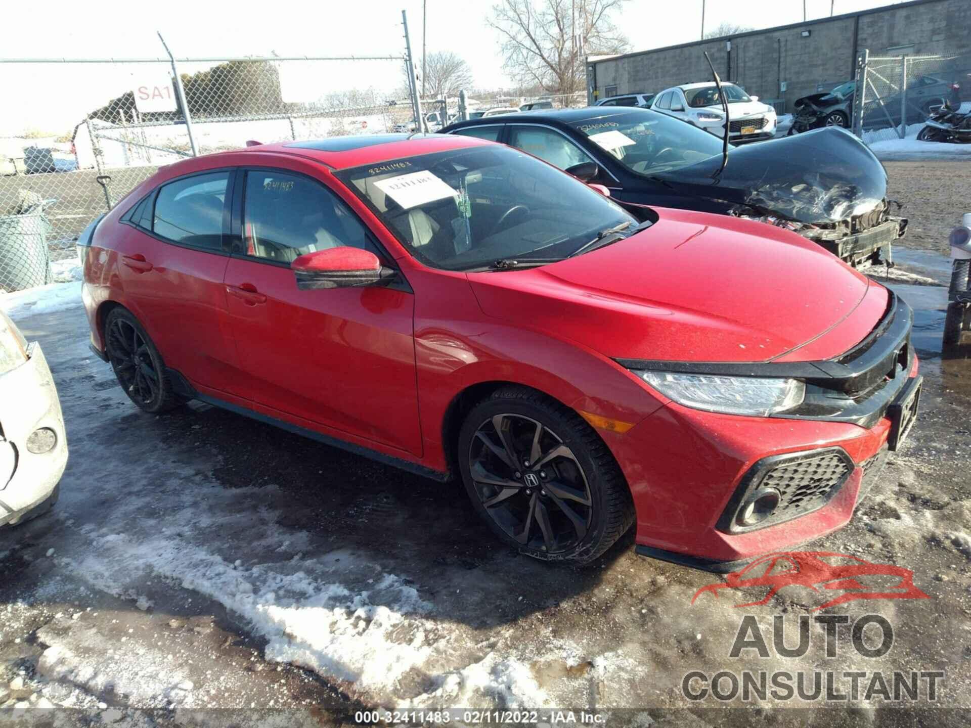 HONDA CIVIC HATCHBACK 2019 - SHHFK7H95KU423031