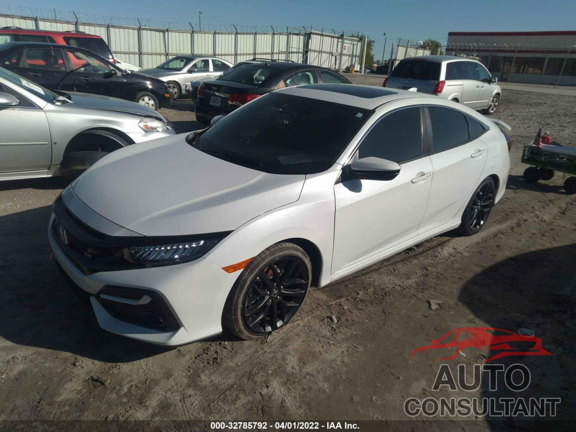 HONDA CIVIC SI SEDAN 2020 - 2HGFC1E57LH707934