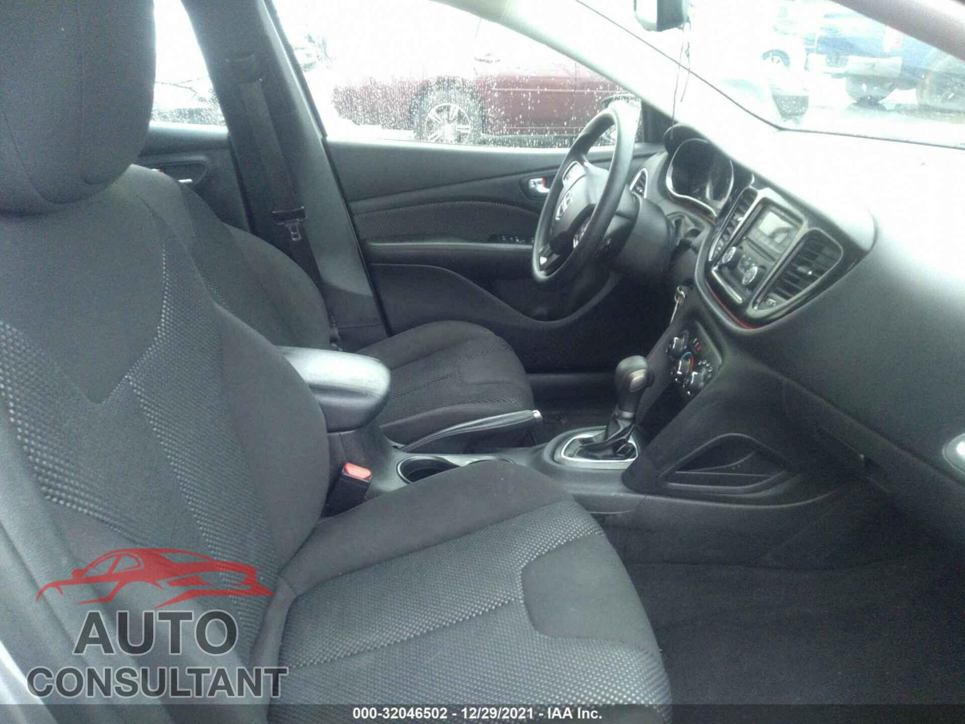 DODGE DART 2016 - 1C3CDFAA0GD630197