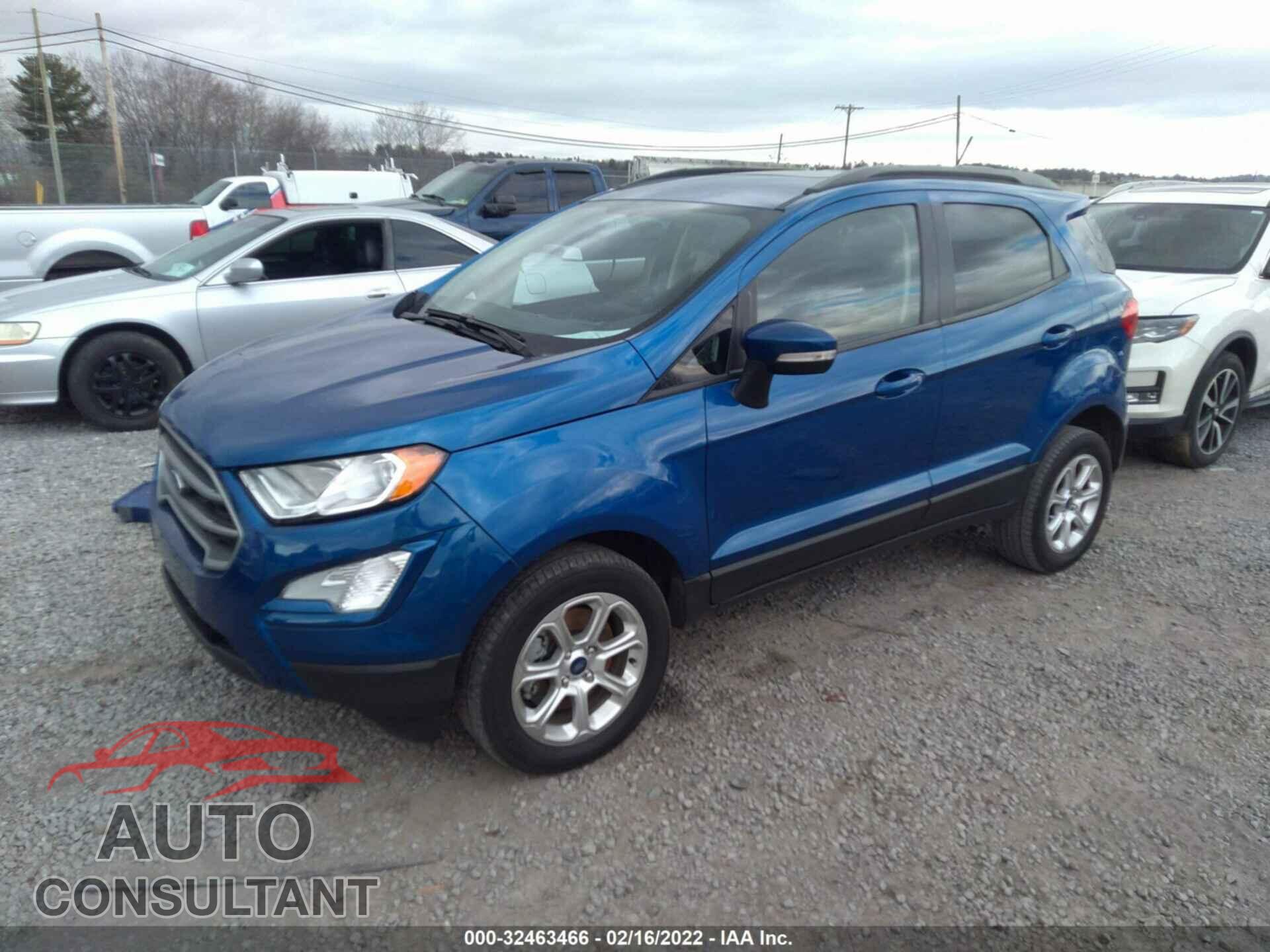 FORD ECOSPORT 2019 - MAJ6S3GLXKC298537