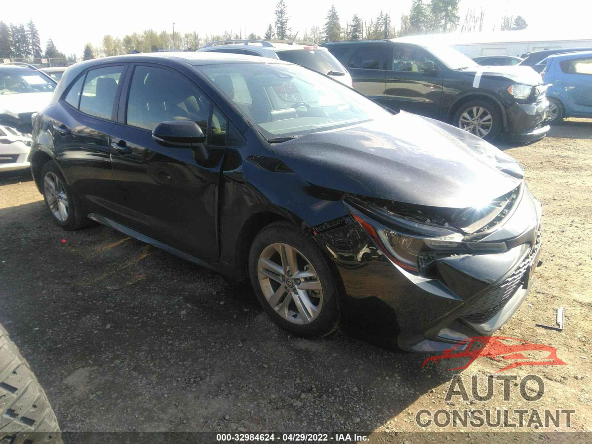 TOYOTA COROLLA HATCHBACK 2020 - JTND4RBE1L3103977