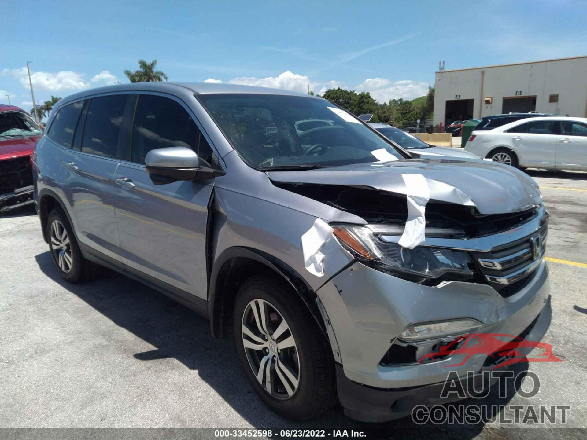 HONDA PILOT 2018 - 5FNYF6H30JB059734