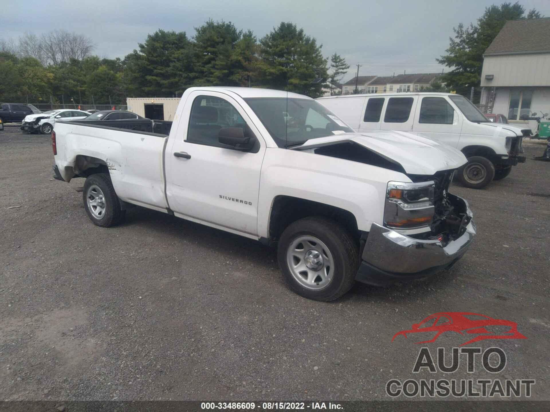 CHEVROLET SILVERADO 1500 2018 - 1GCNCNECXJZ906795