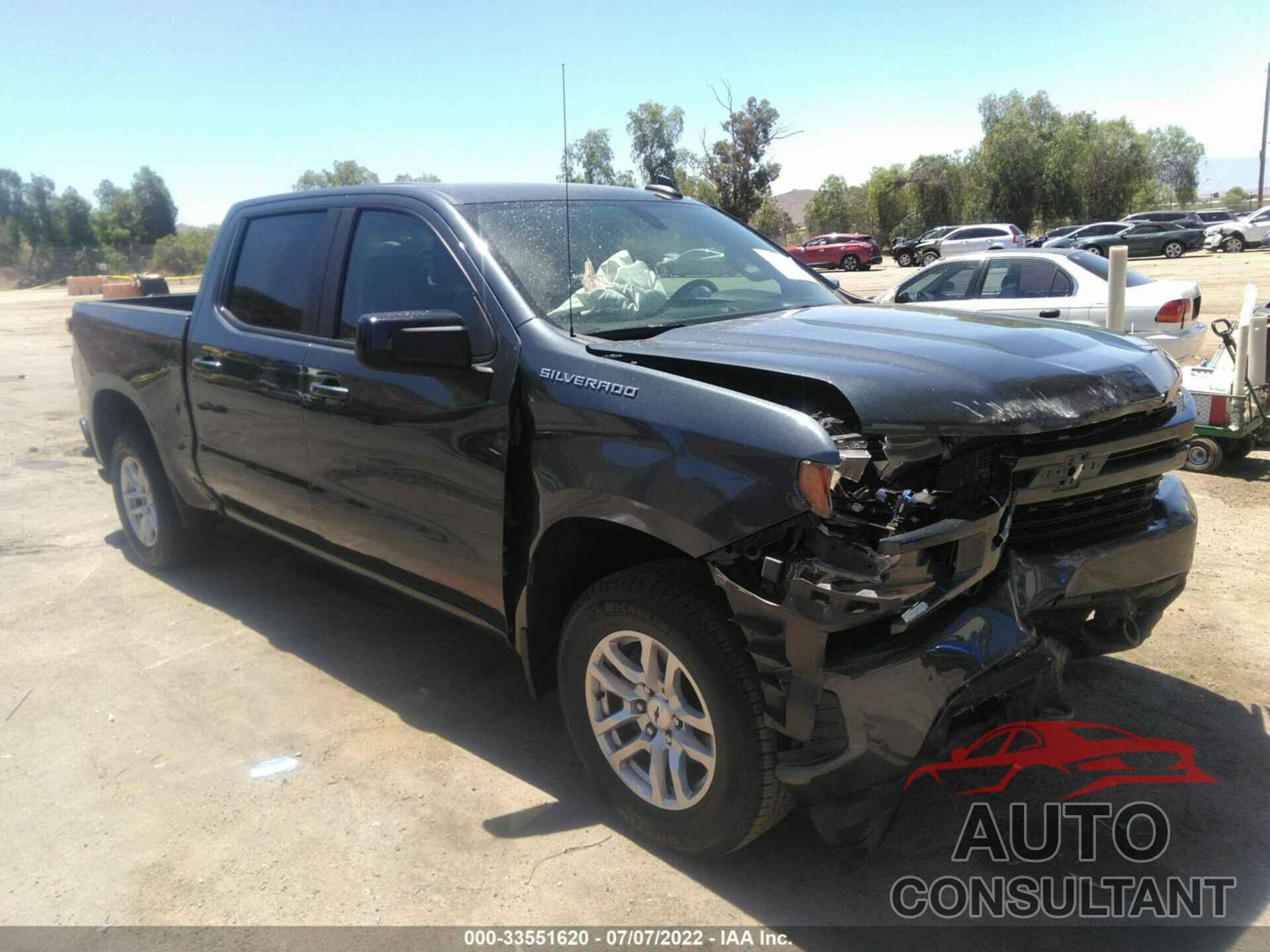 CHEVROLET SILVERADO 1500 2021 - 1GCPWDED4MZ187308