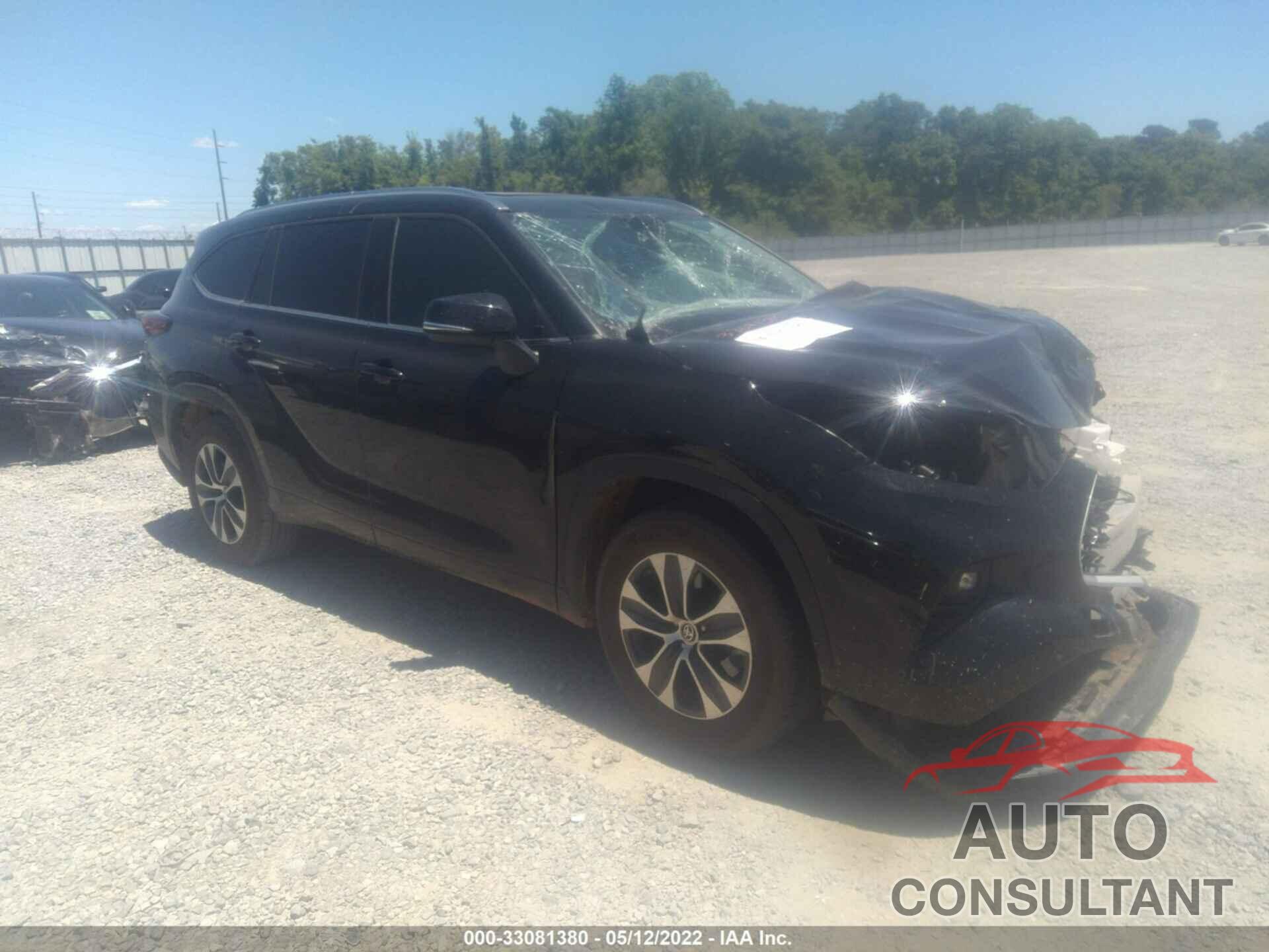 TOYOTA HIGHLANDER 2021 - 5TDGZRAH1MS086208