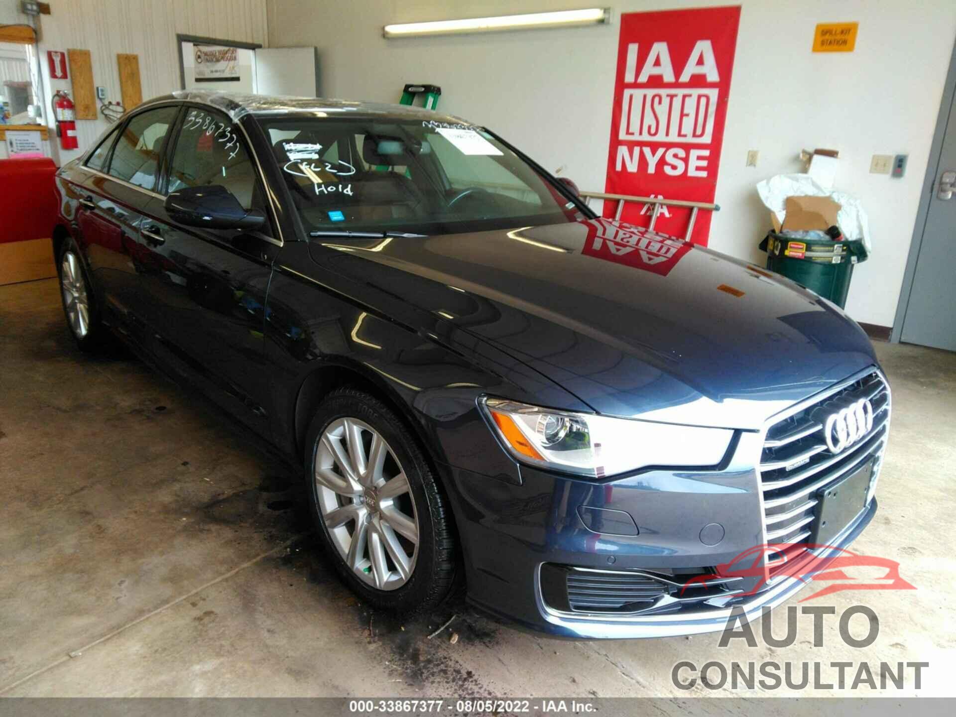 AUDI A6 2016 - WAUGFAFC3GN123354