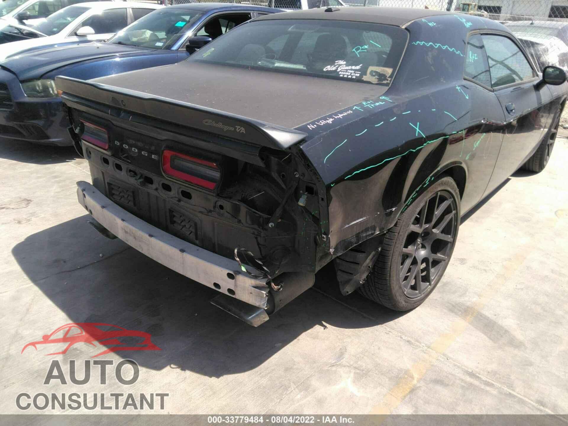 DODGE CHALLENGER 2017 - 2C3CDZBT1HH545309