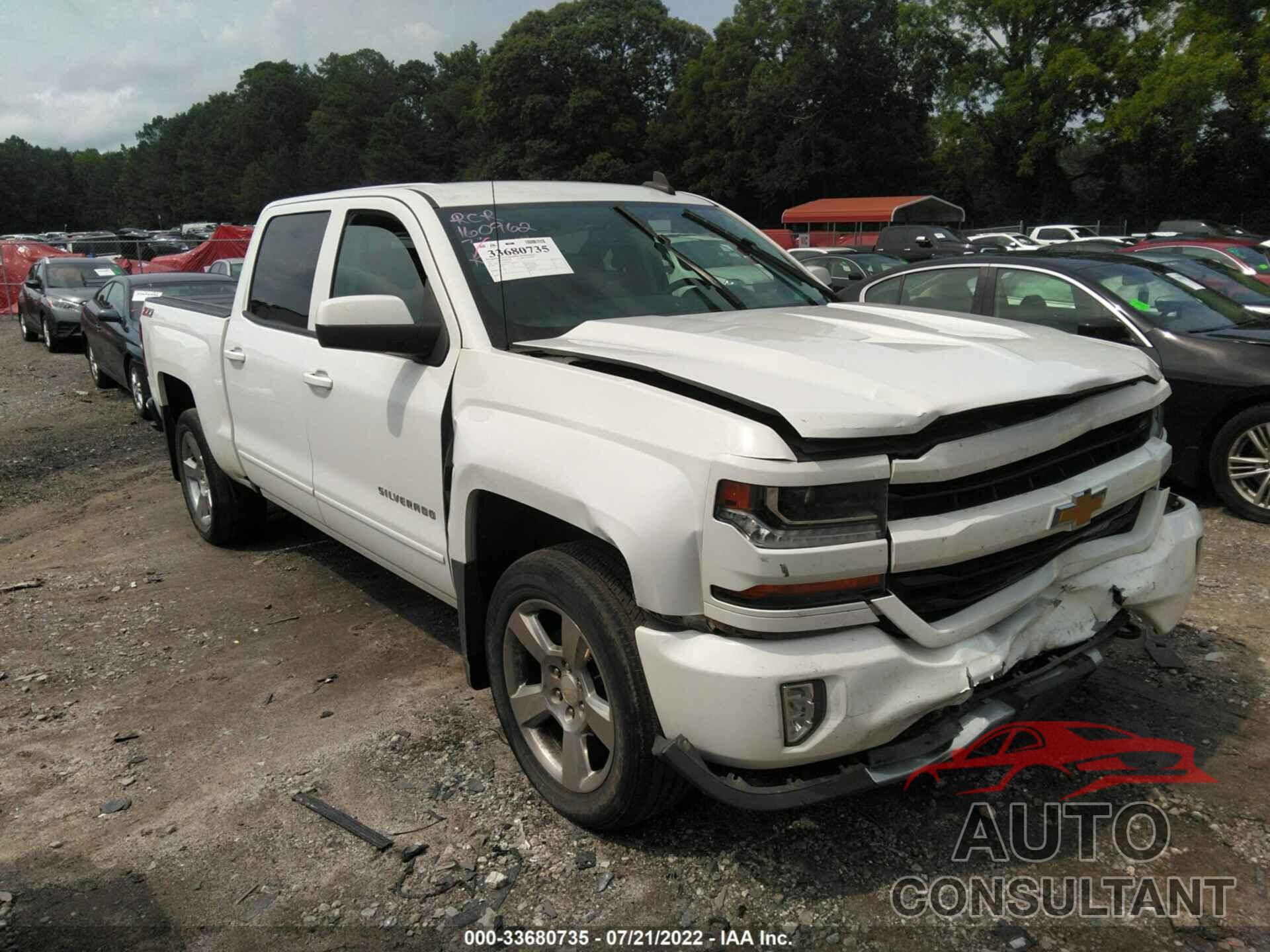 CHEVROLET SILVERADO 1500 2017 - 3GCUKREC7HG419621