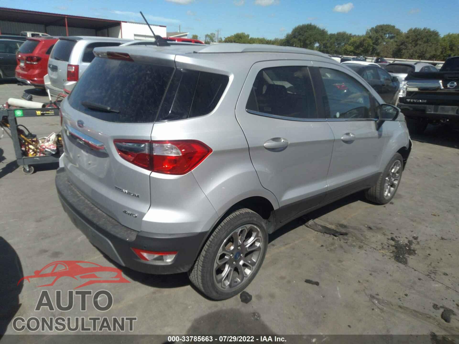 FORD ECOSPORT 2021 - MAJ6S3KL7MC411046