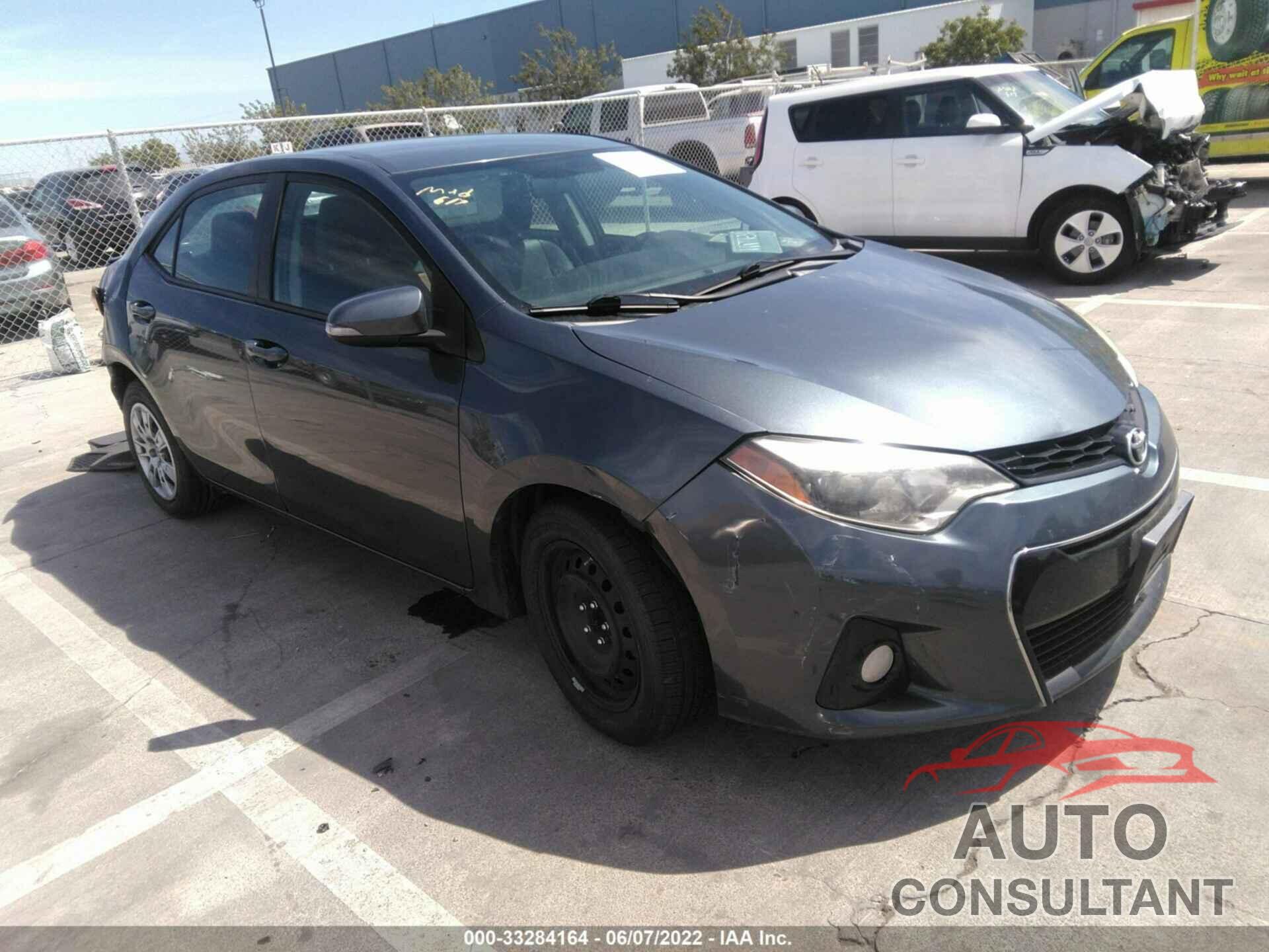 TOYOTA COROLLA 2016 - 2T1BURHE9GC495980