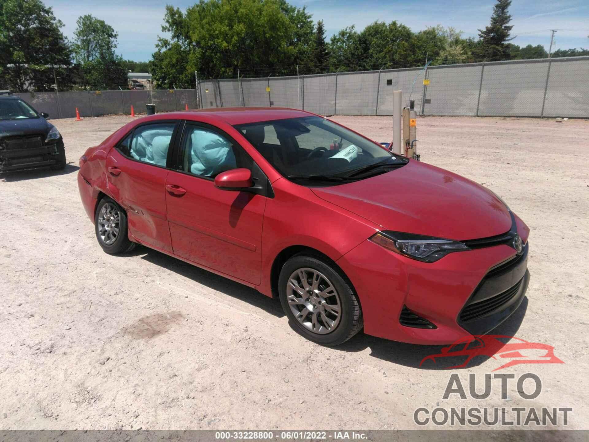TOYOTA COROLLA 2017 - 2T1BURHE6HC937003